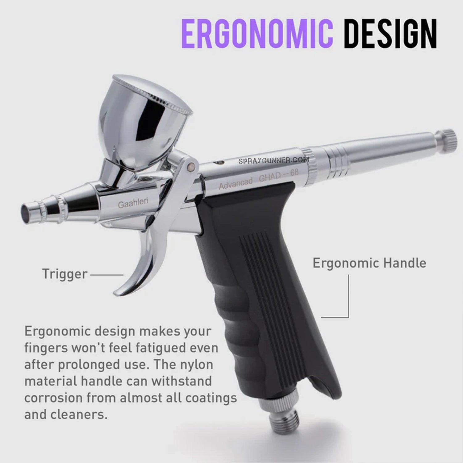 GAAHLERI Advanced Series GHAD-68 Airbrush - Urbanlystore