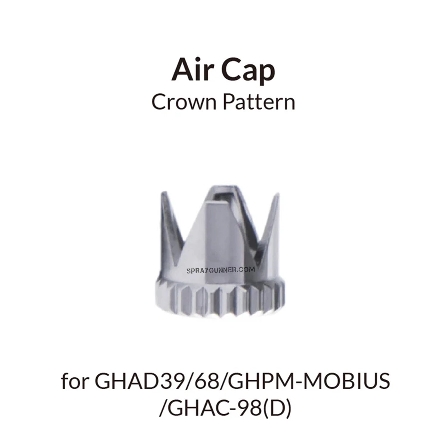 GAAHLERI Airbrush Crown Pattern Air Cap - Urbanlystore