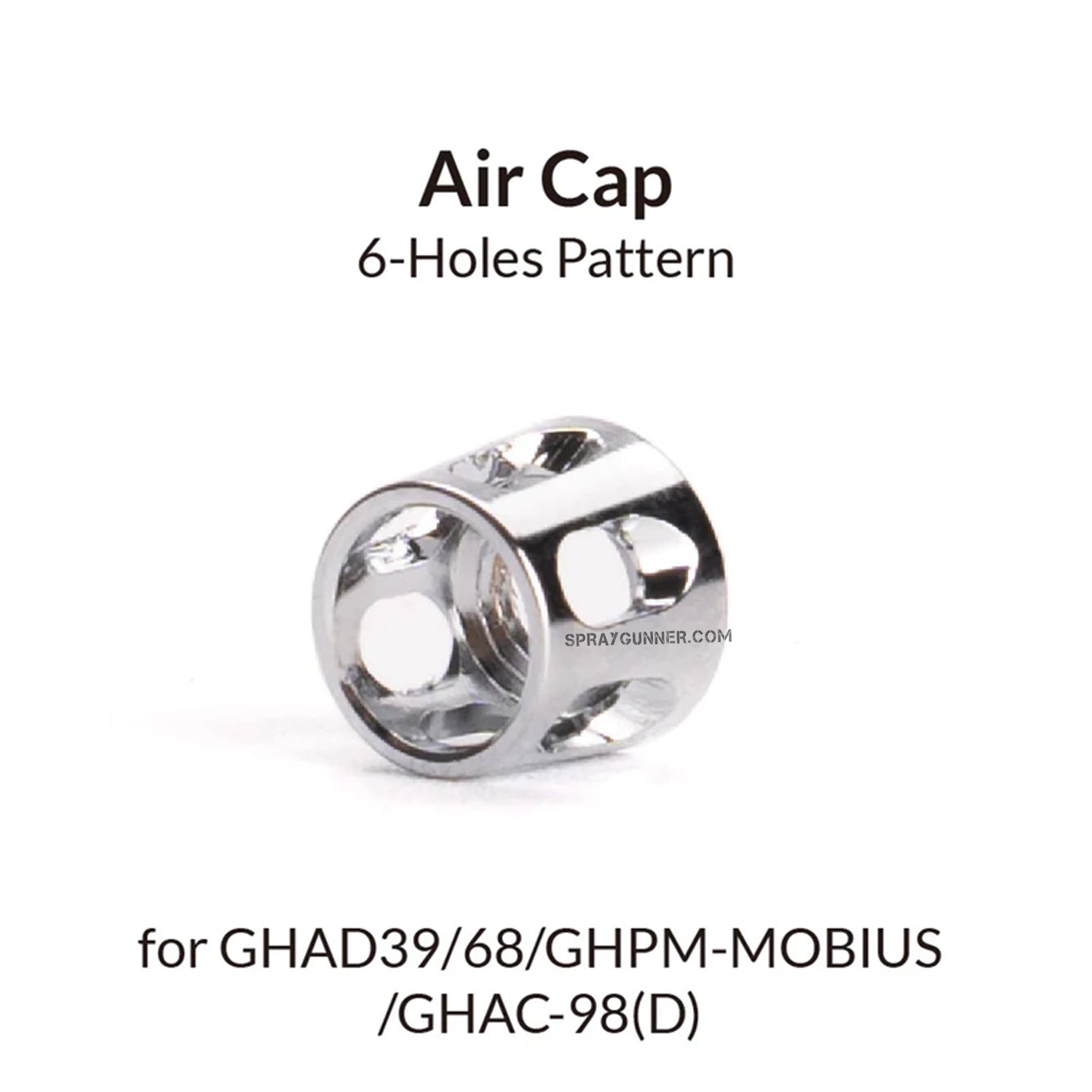 GAAHLERI Airbrush 6-Holes Pattern Air Cap - Urbanlystore
