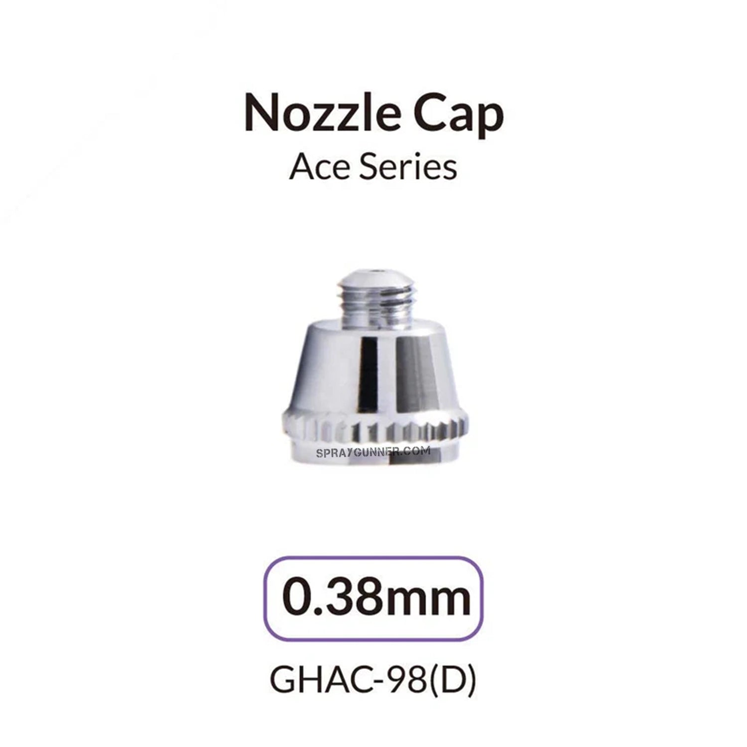 GAAHLERI Airbrush 0.38mm Nozzle Cap for Ace Series - Urbanlystore