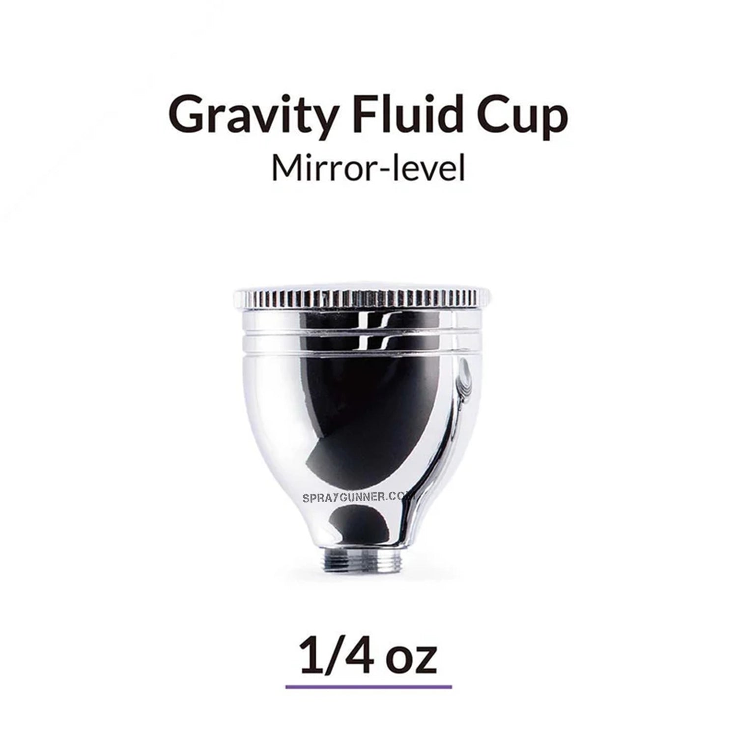 GAAHLERI Airbrush Mirror Level Gravity Cup 1/4 OZ - Urbanlystore