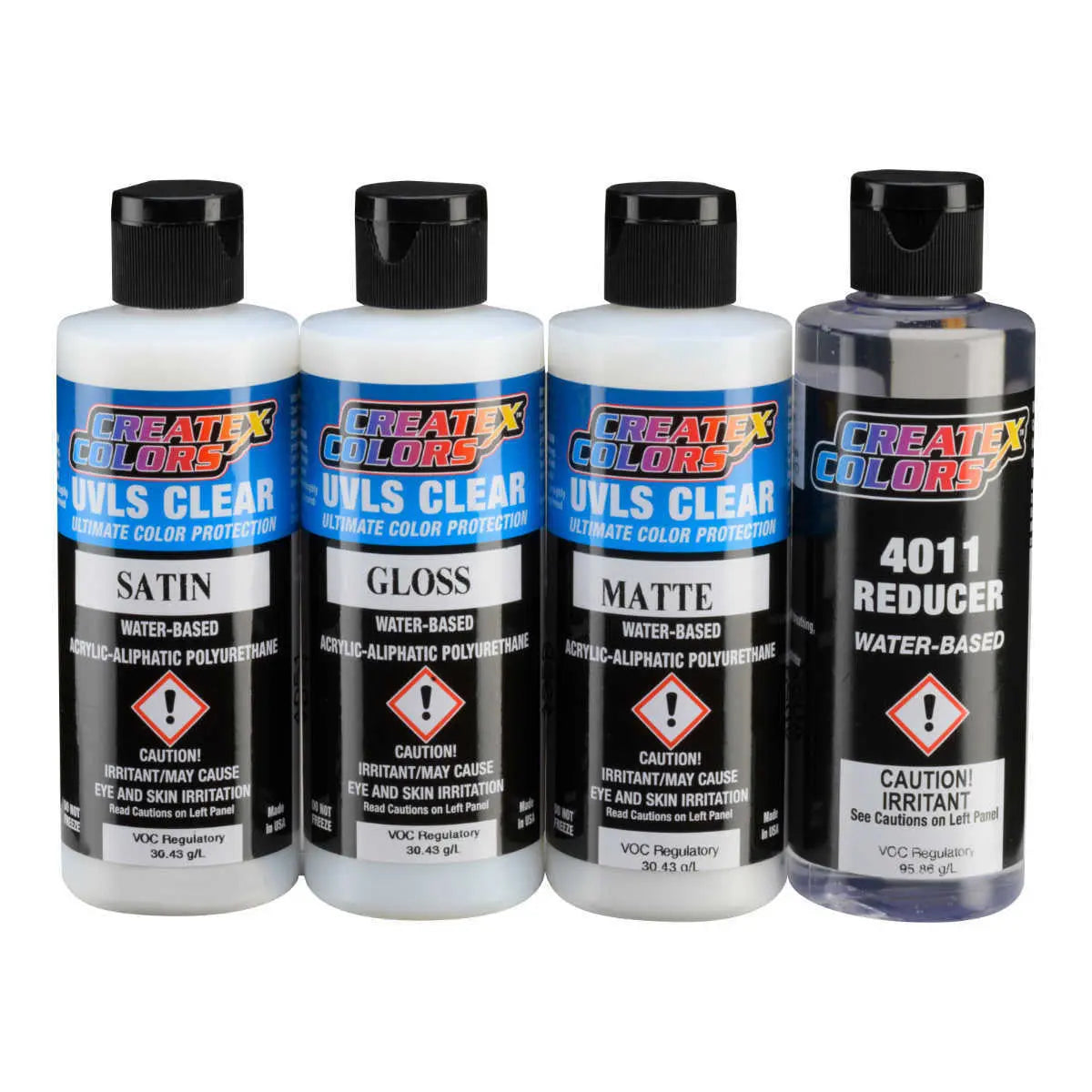 4055 Createx UVLS Clears Sampler Set - Urbanlystore