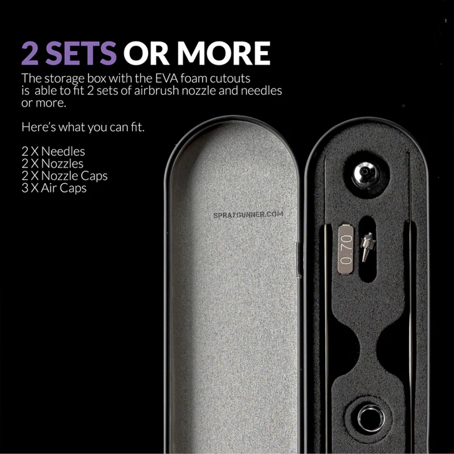 GAAHLERI Airbrush Storage Box - Urbanlystore