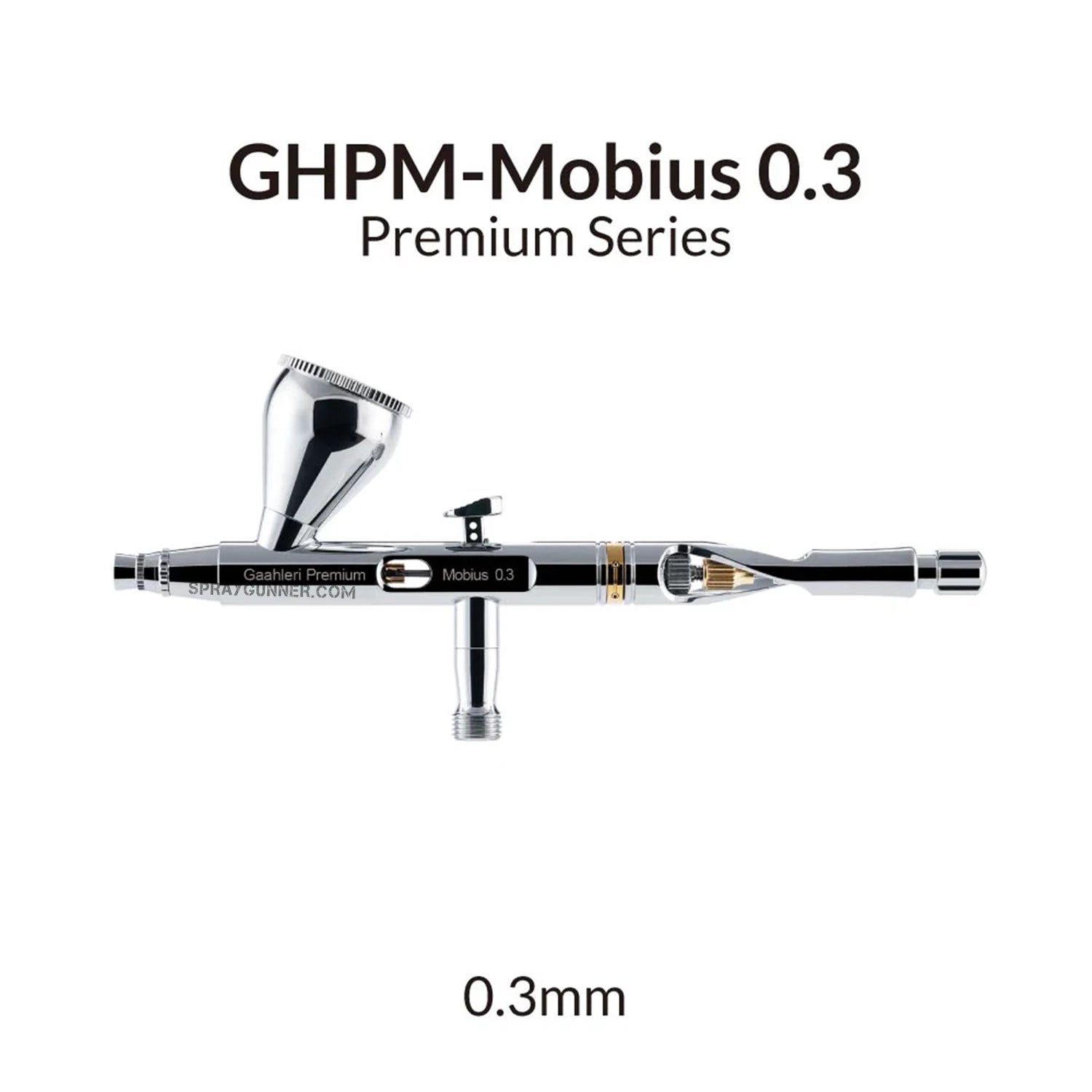 GAAHLERI Premium Series GHPM-Mobius 0.3mm Airbrush - Urbanlystore