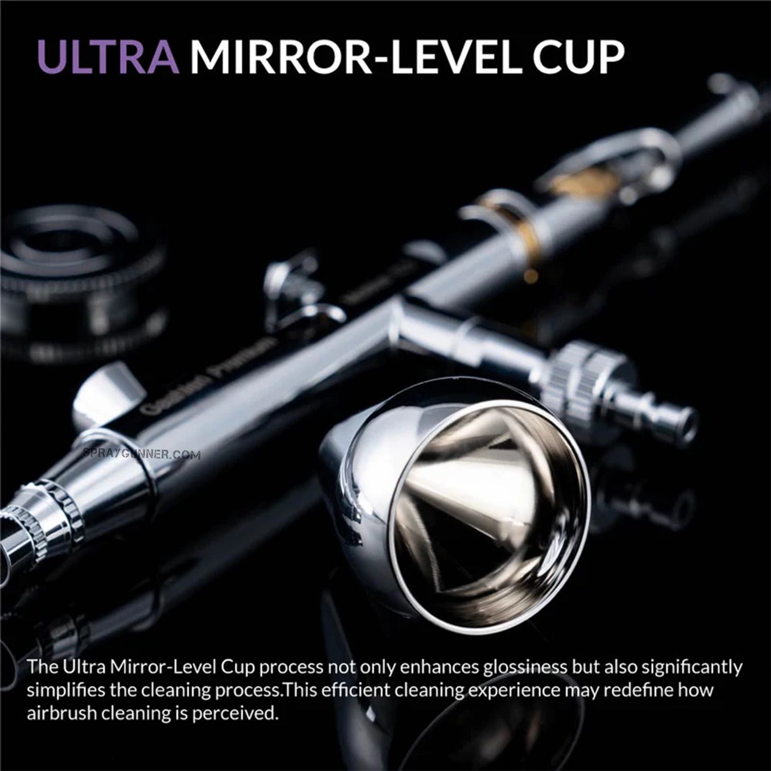 GAAHLERI Premium Series GHPM-Mobius 0.3mm Airbrush - Urbanlystore