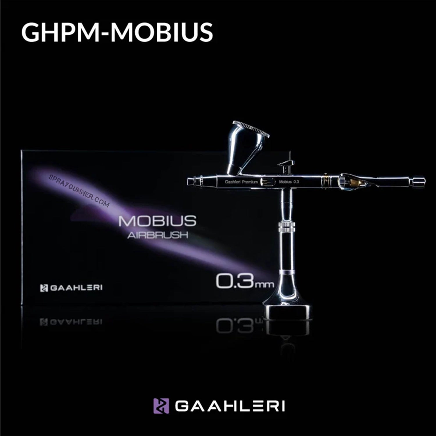 GAAHLERI Premium Series GHPM-Mobius 0.3mm Airbrush - Urbanlystore