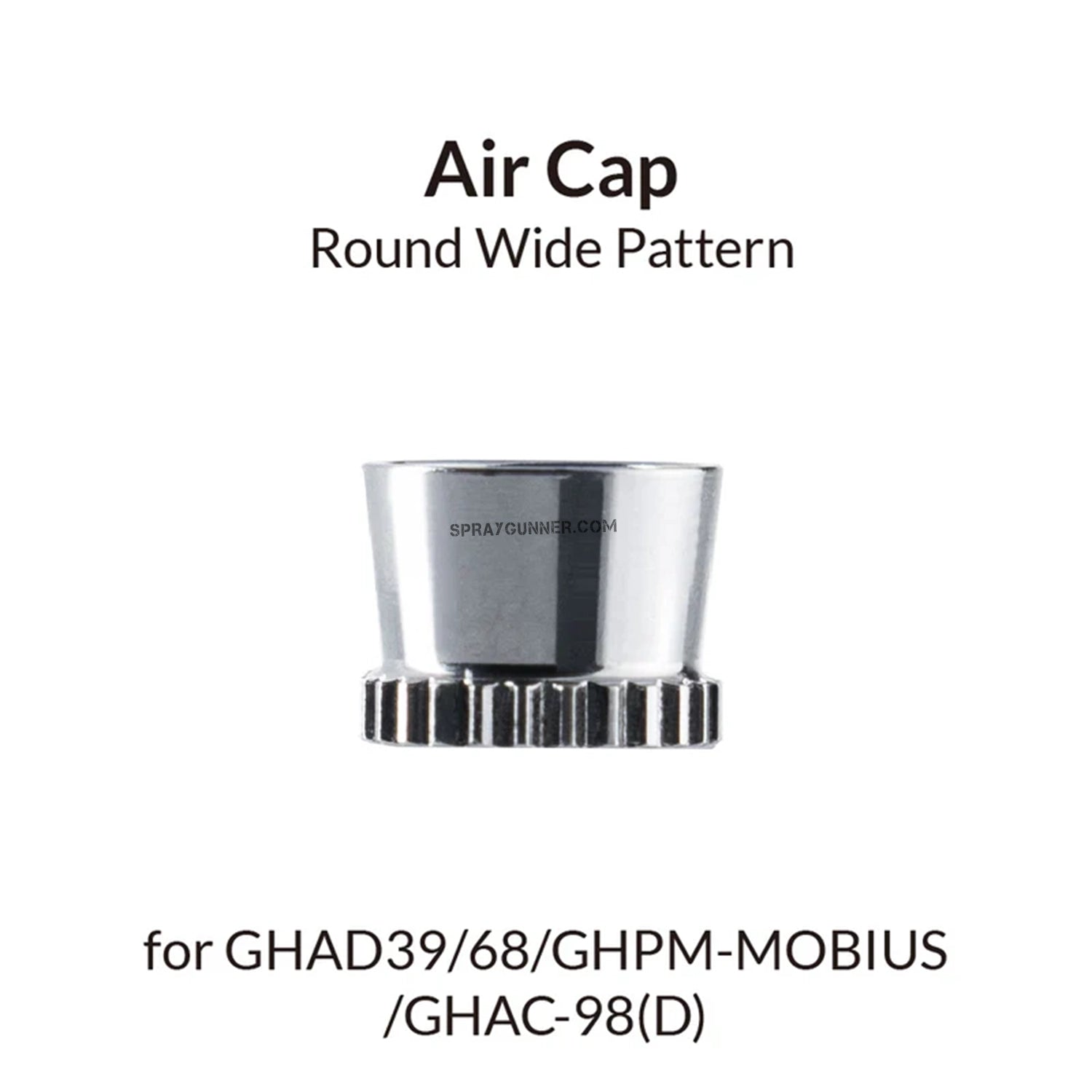 GAAHLERI Airbrush Round Wide Air Cap - Urbanlystore