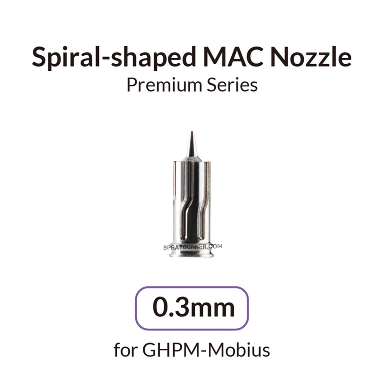 GAAHLERI Airbrush Mobius 0.3mm Nozzle - Urbanlystore