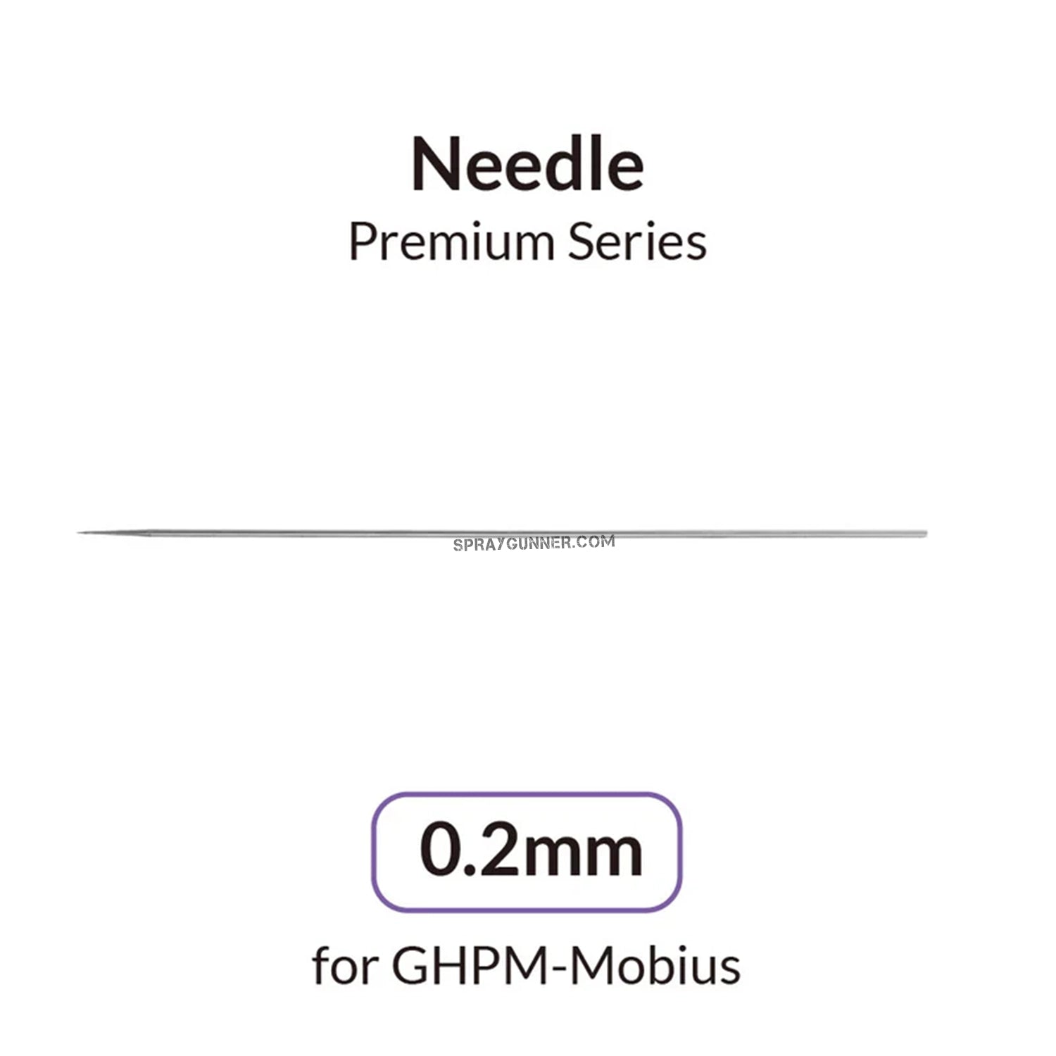 GAAHLERI Airbrush Mobius 0.2mm Needle - Urbanlystore