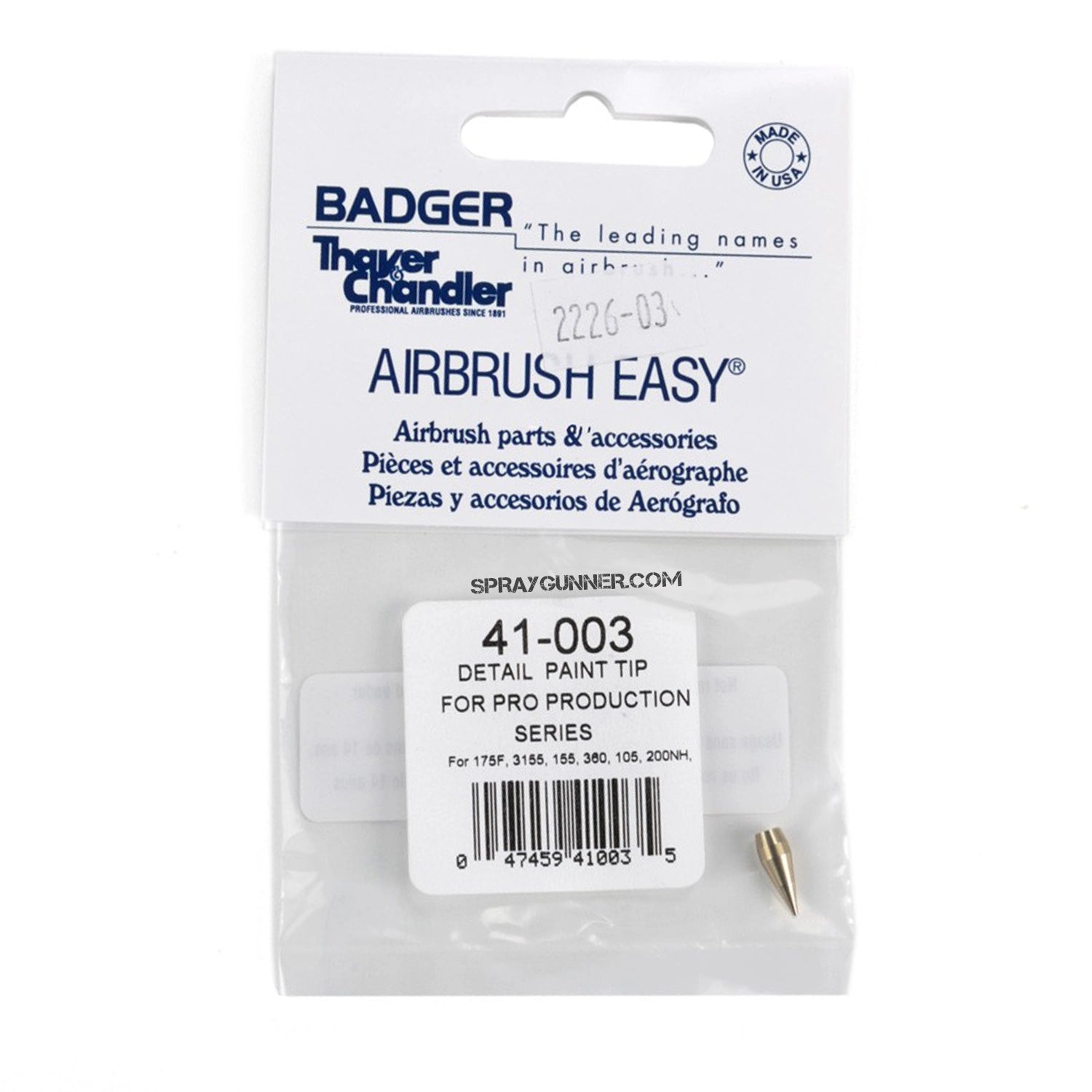 BADGER 41-003 Detail Nozzle (Tip) - Urbanlystore