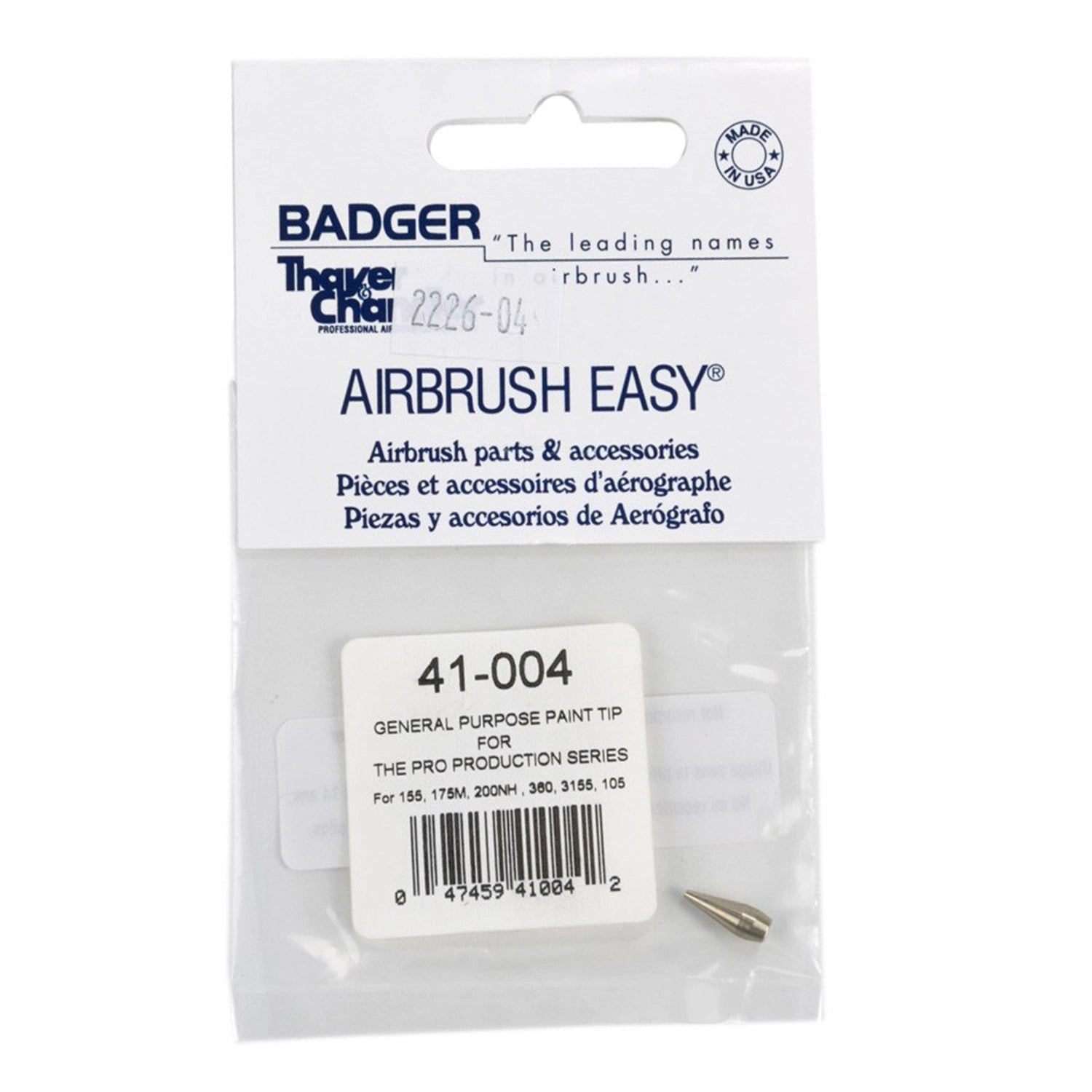 BADGER 41-004 Medium Nozzle (Tip) - Urbanlystore