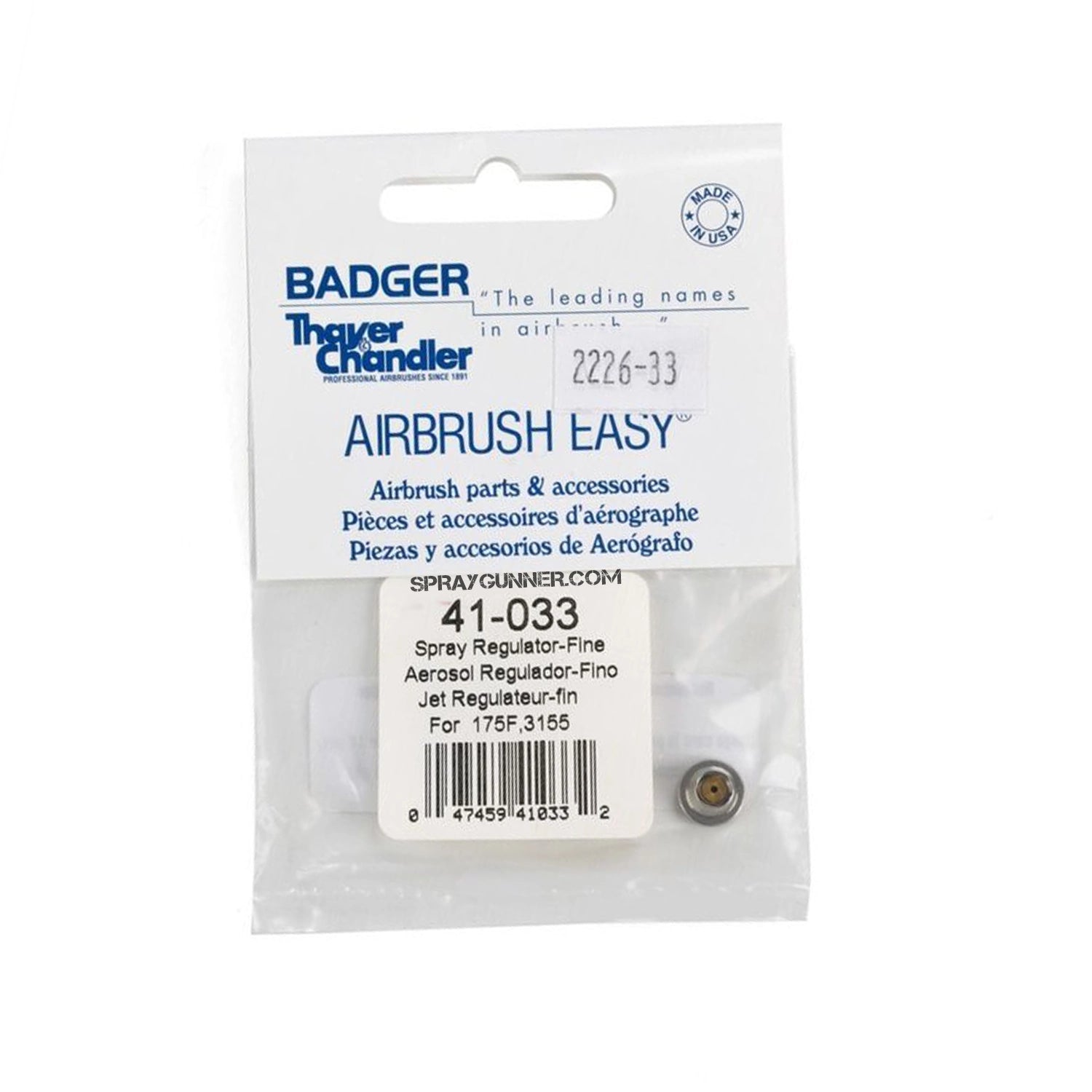 BADGER 41-033 Detail Air Cap - Urbanlystore