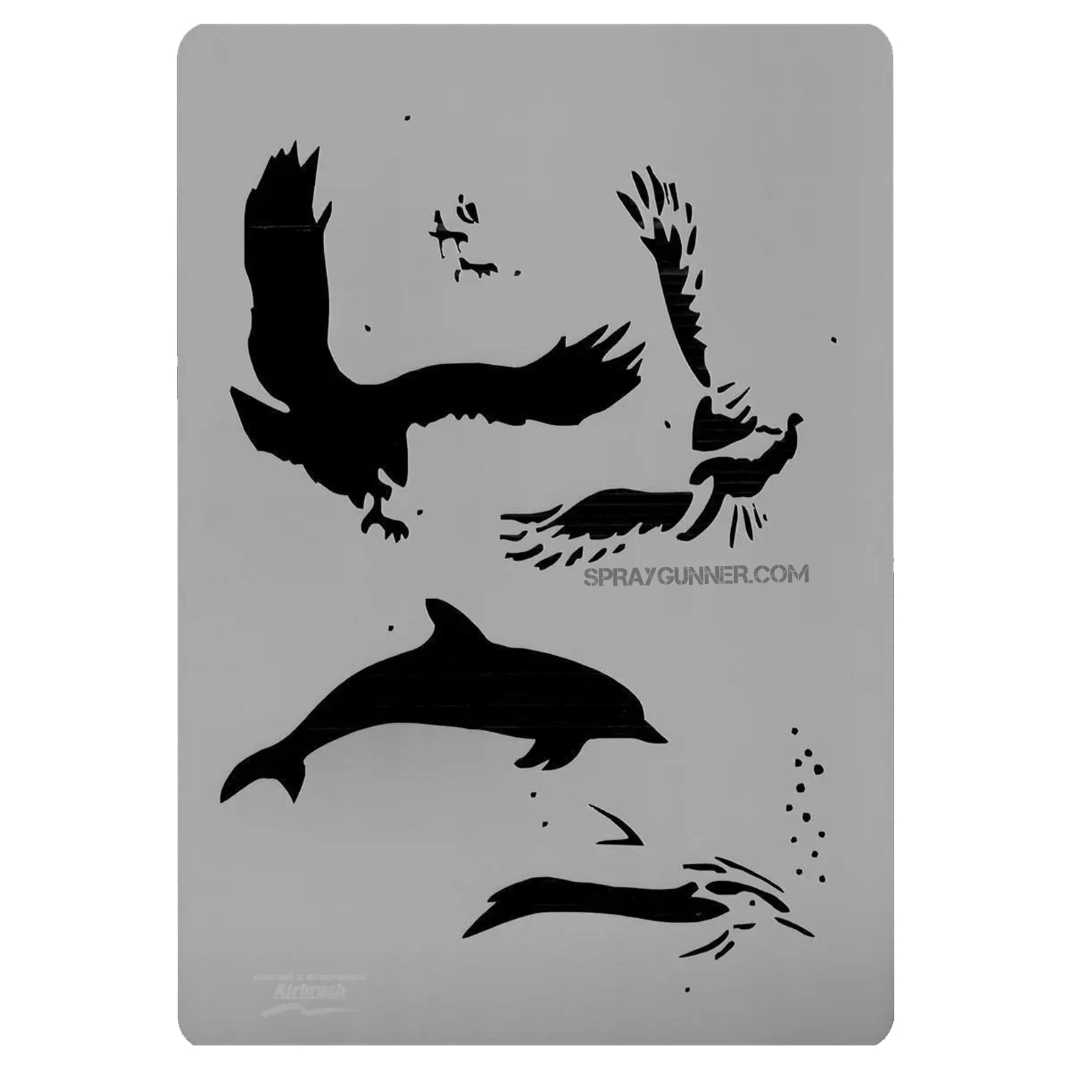 Harder and Steenbeck Airbrushing stencil "animals" - Urbanlystore