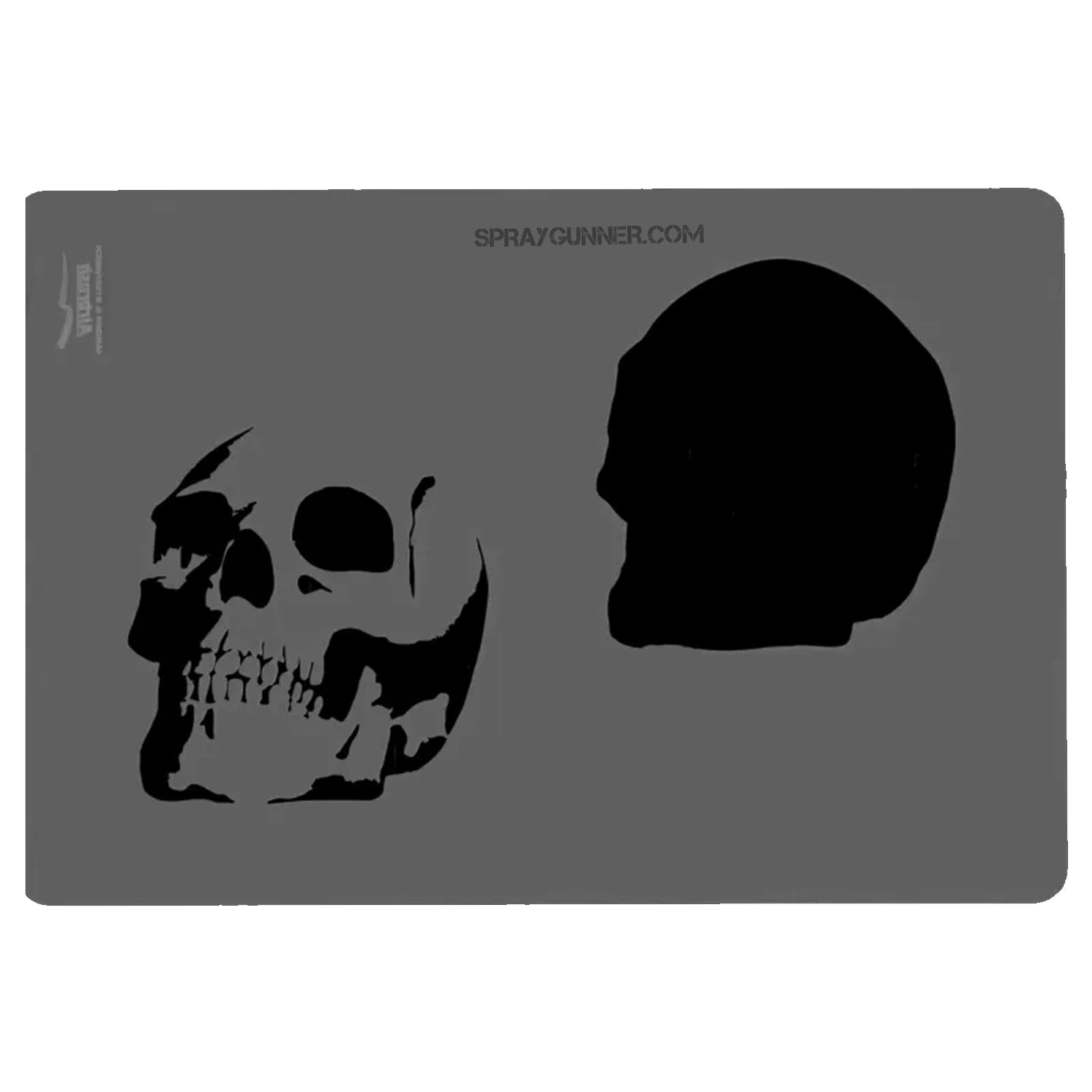 Harder and Steenbeck Airbrushing stencil "Skull 2" - Urbanlystore