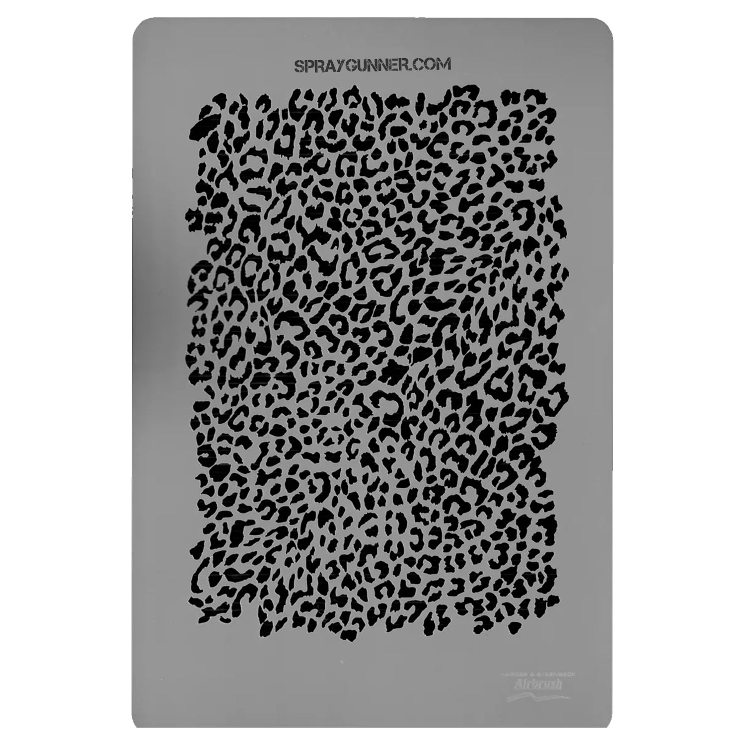 Harder and Steenbeck Airbrushing stencil "Leopard" - Urbanlystore