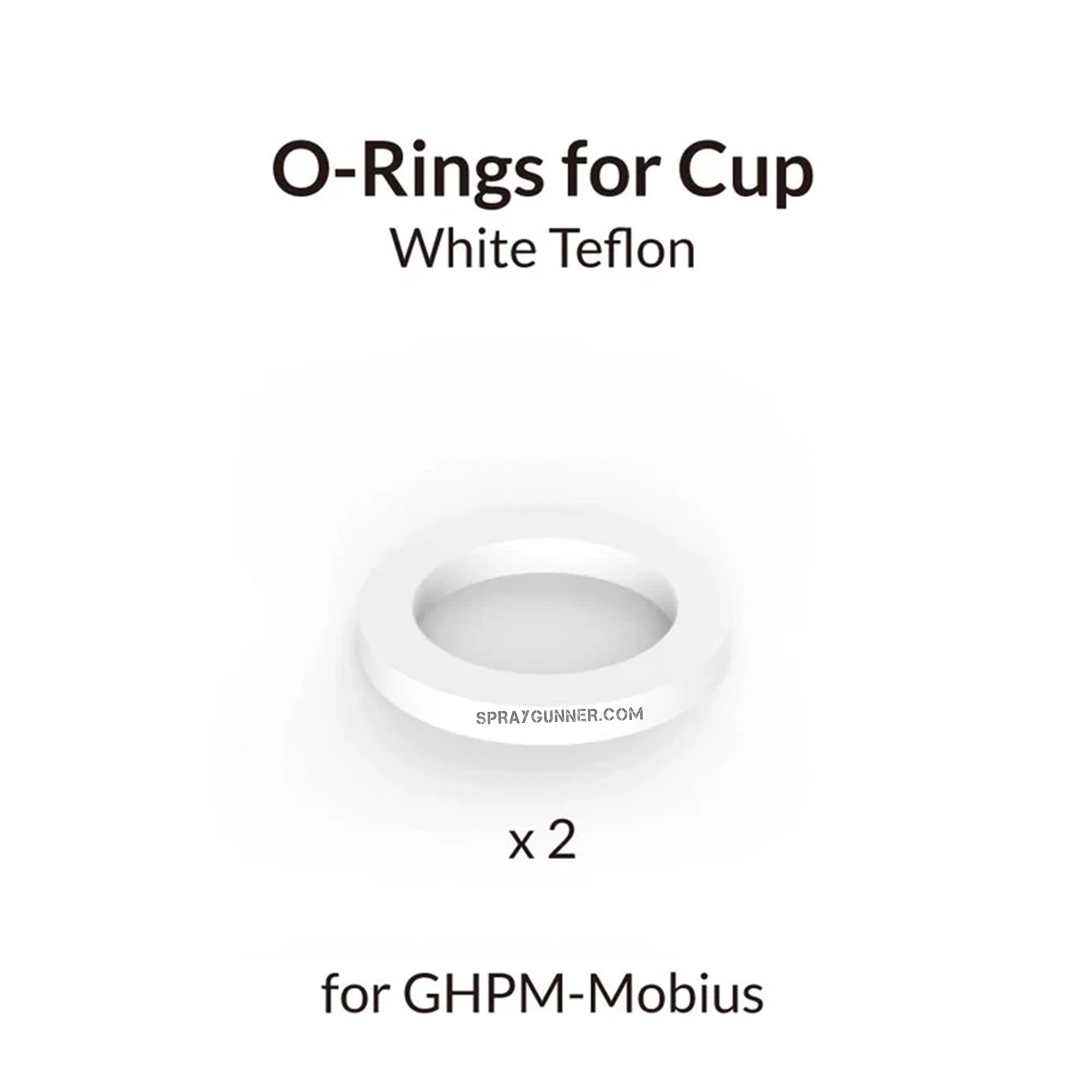 GAAHLERI Airbrush Teflon O-Rings for Cup Mobius - Urbanlystore