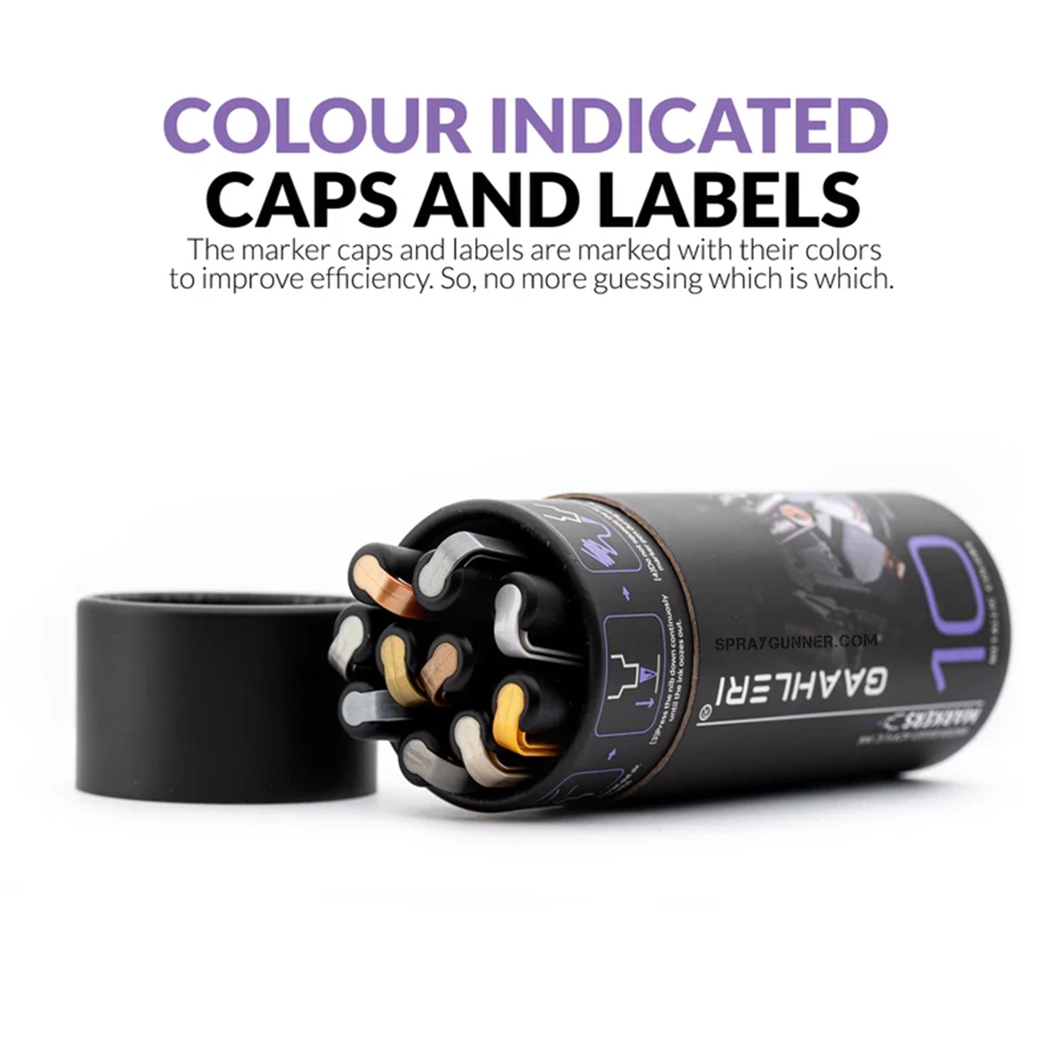 GAAHLERI Metallic Series Marker Set - Urbanlystore