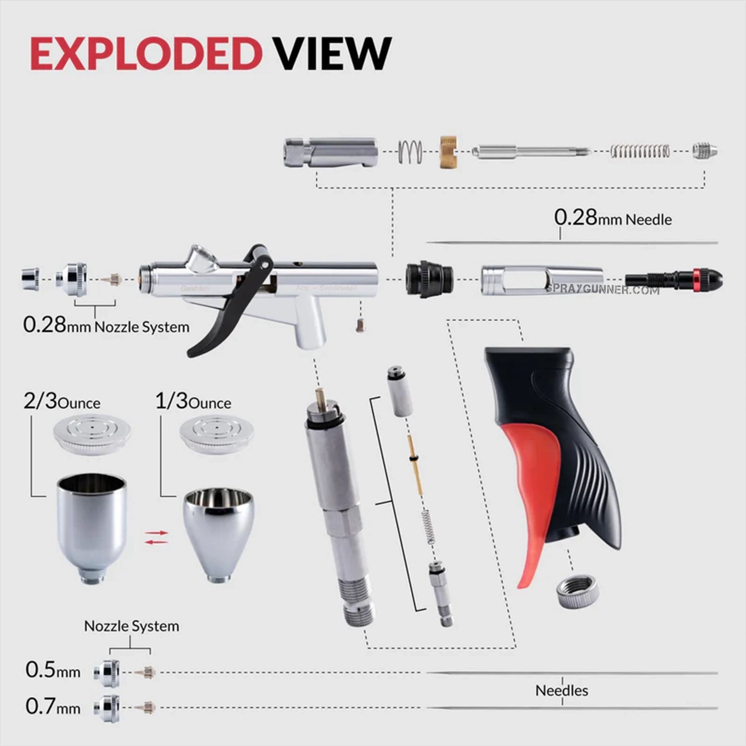 GAAHLERI Ace Series GHAC-Swallowtail & Studio G Airbrush - Urbanlystore