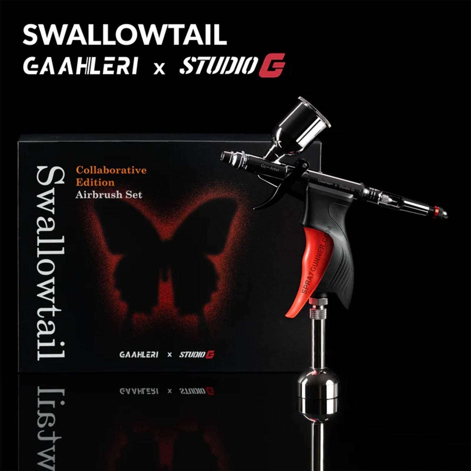 GAAHLERI Ace Series GHAC-Swallowtail & Studio G Airbrush - Urbanlystore