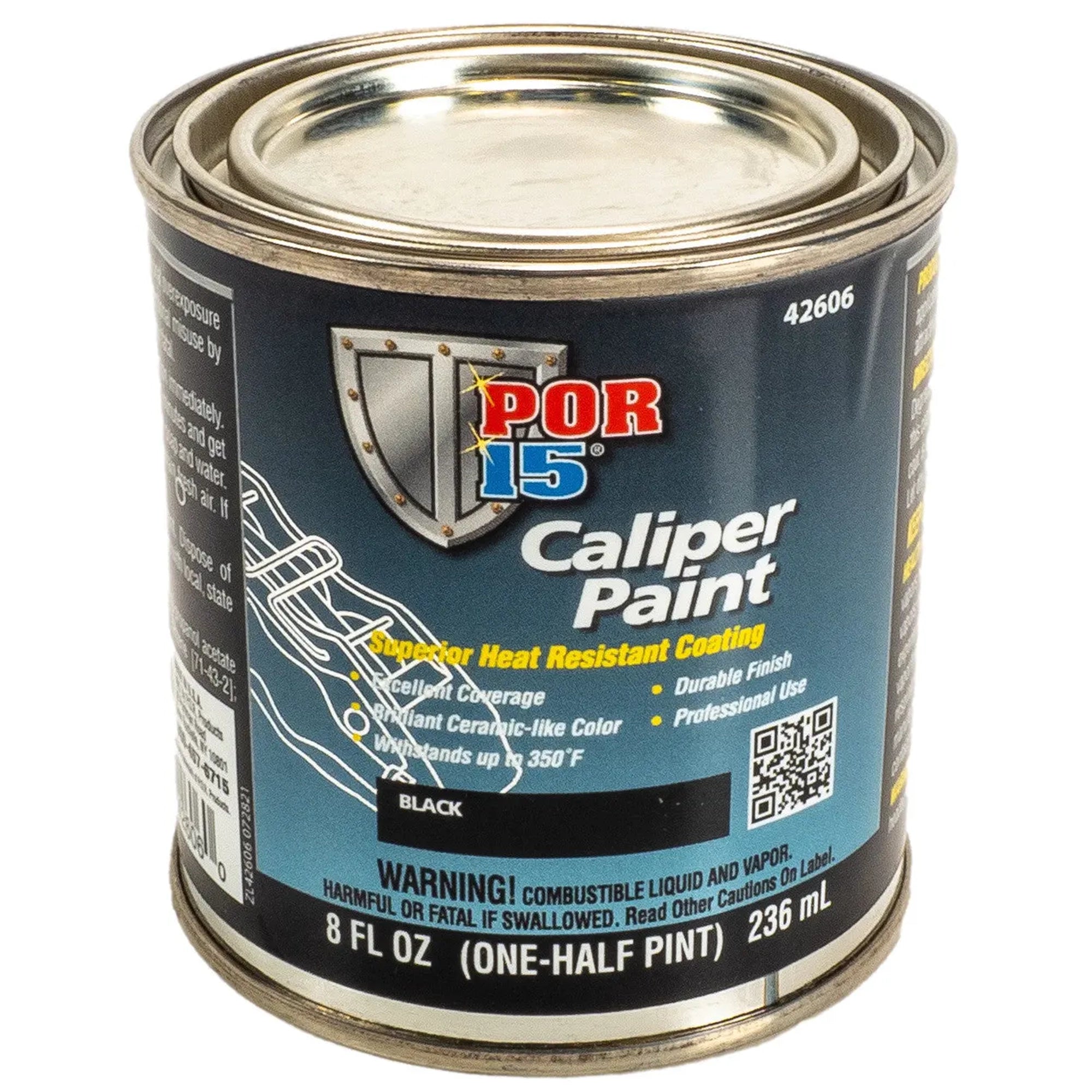 Caliper paint for high heat application