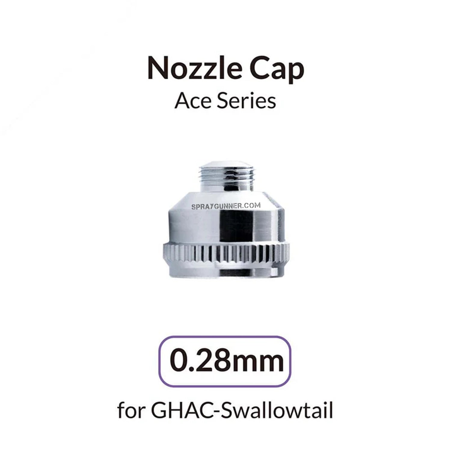 GAAHLERI Airbrush 0.28mm Nozzle Cap for GHAC-Swallowtail - Urbanlystore