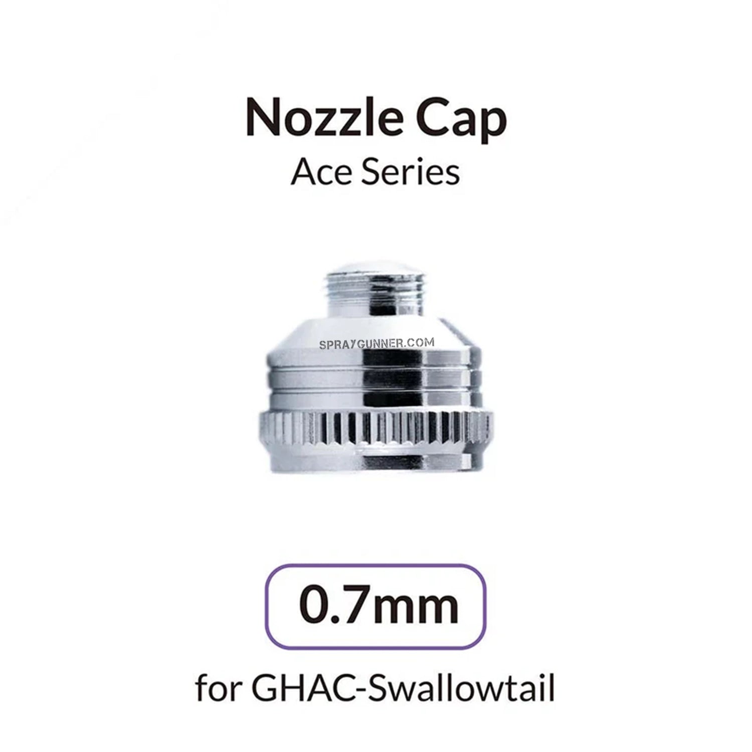 GAAHLERI Airbrush 0.7mm Nozzle Cap for GHAC-Swallowtail - Urbanlystore