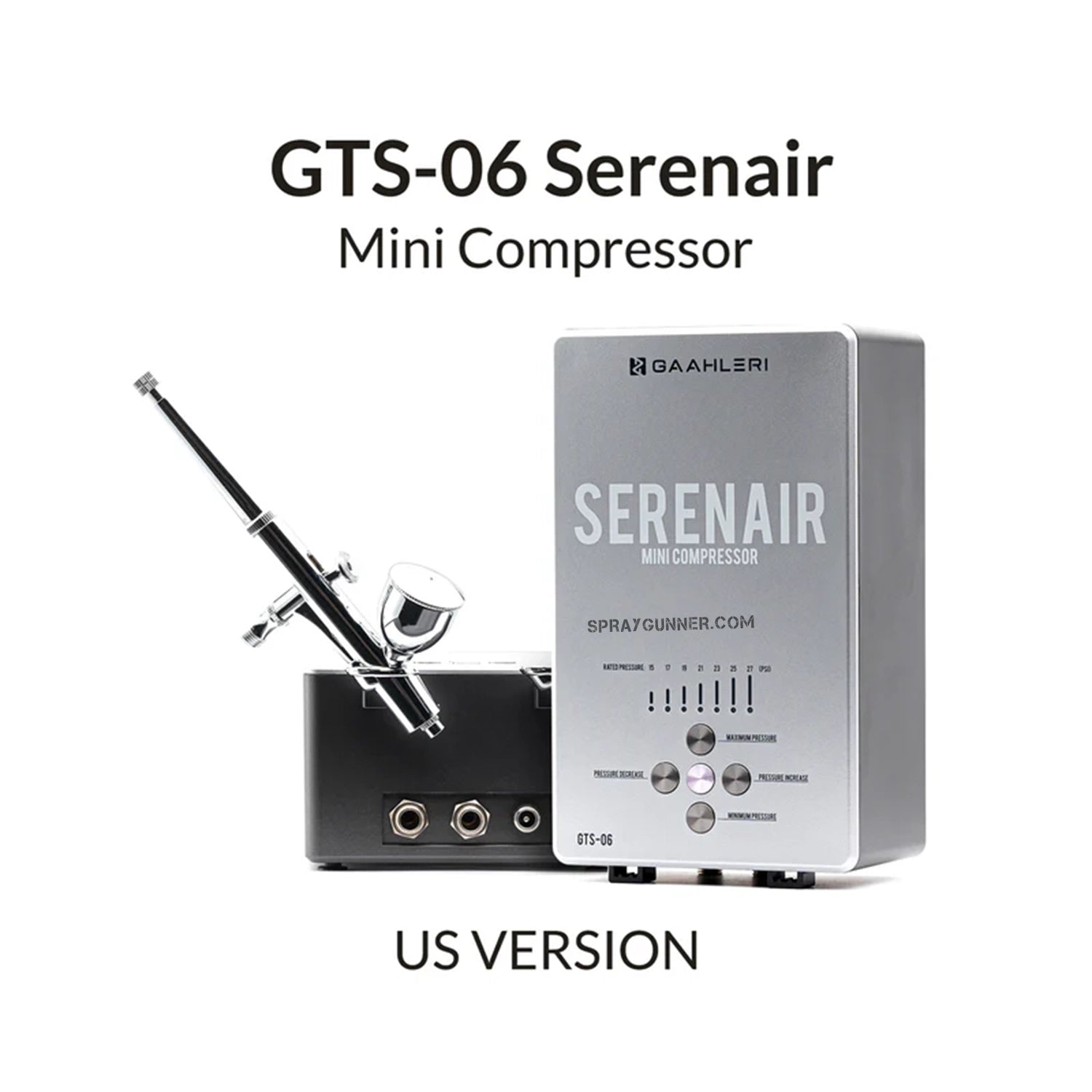 GAAHLERI Ambition Series GTS-06 Serenair Mini Compressor (US Ver.) - Urbanlystore