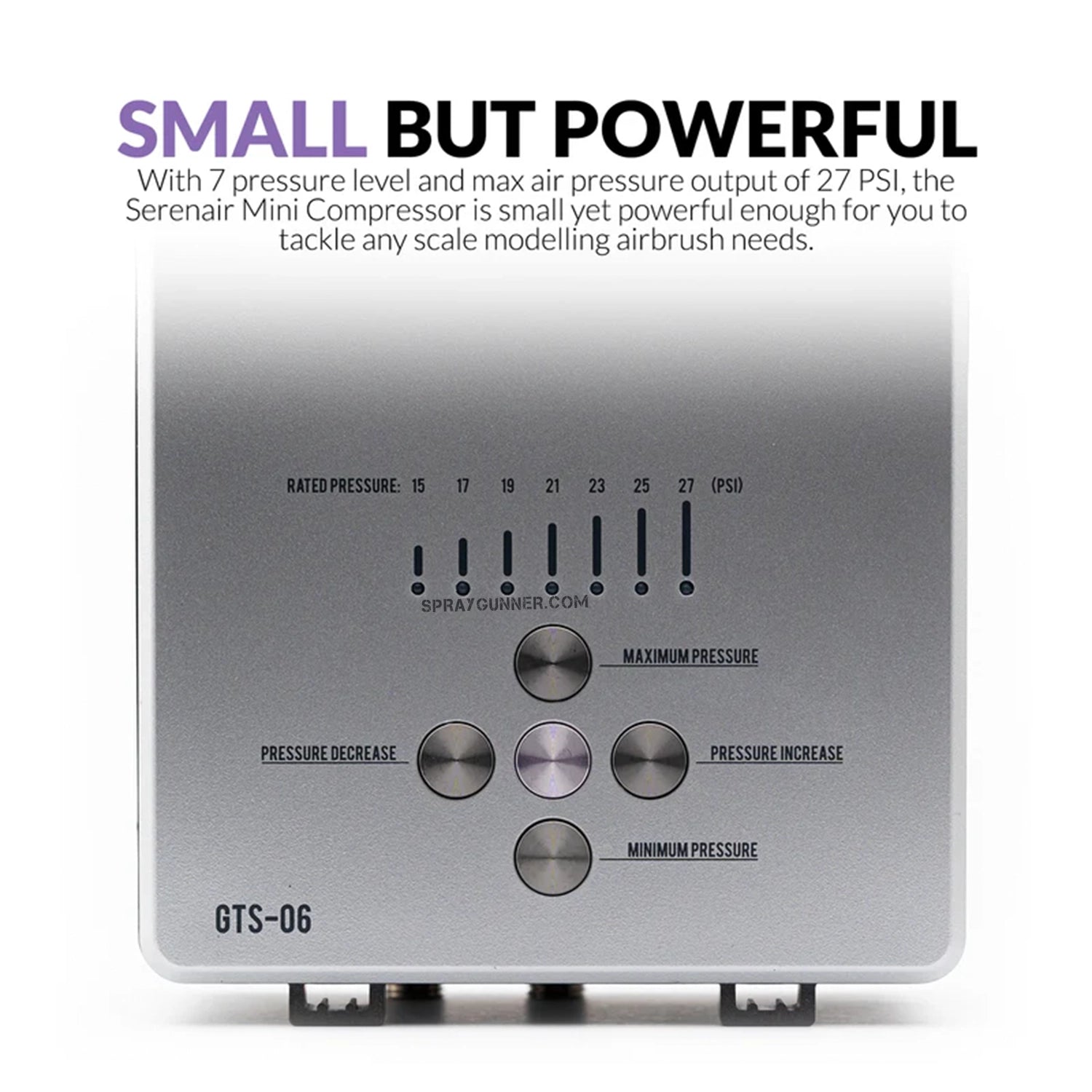 GAAHLERI Ambition Series GTS-06 Serenair Mini Compressor (US Ver.) - Urbanlystore