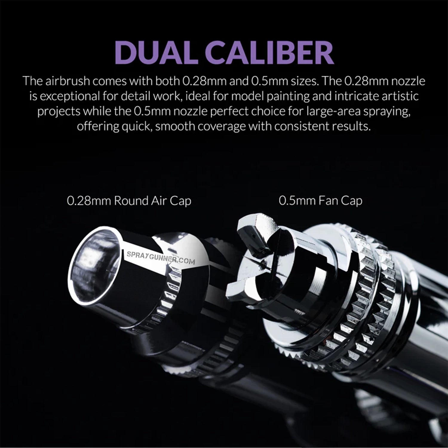 GAAHLERI Ace Series GHAC-Swallowtail SD Airbrush - Urbanlystore