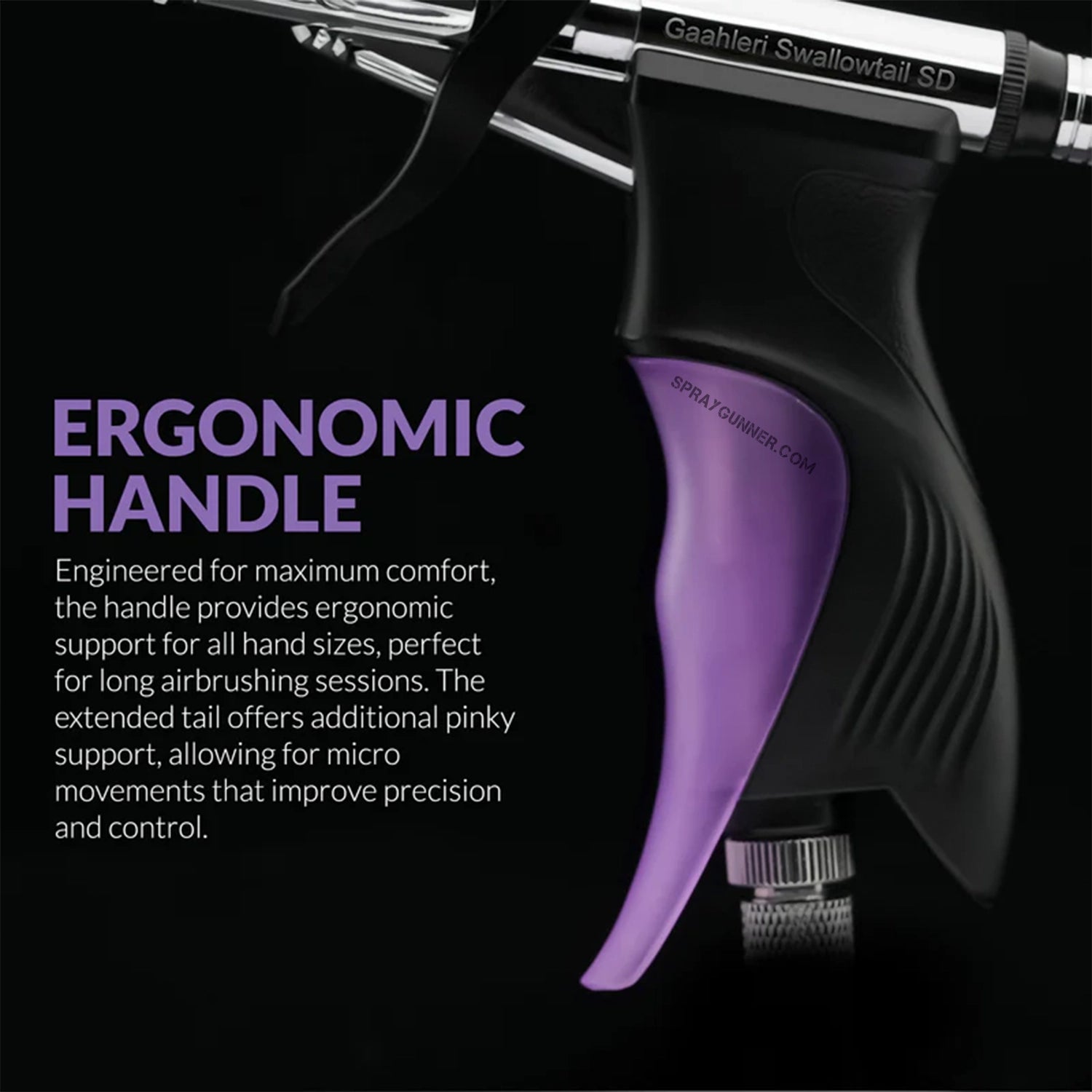 GAAHLERI Ace Series GHAC-Swallowtail SD Airbrush - Urbanlystore