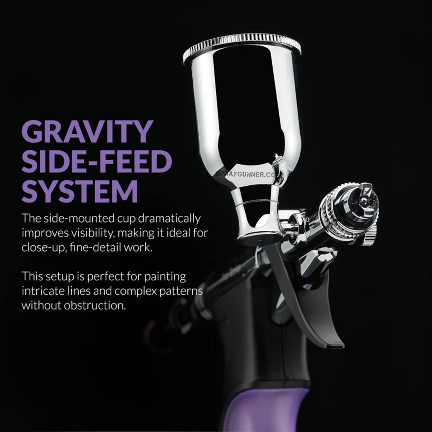 GAAHLERI Ace Series GHAC-Swallowtail SD Airbrush - Urbanlystore