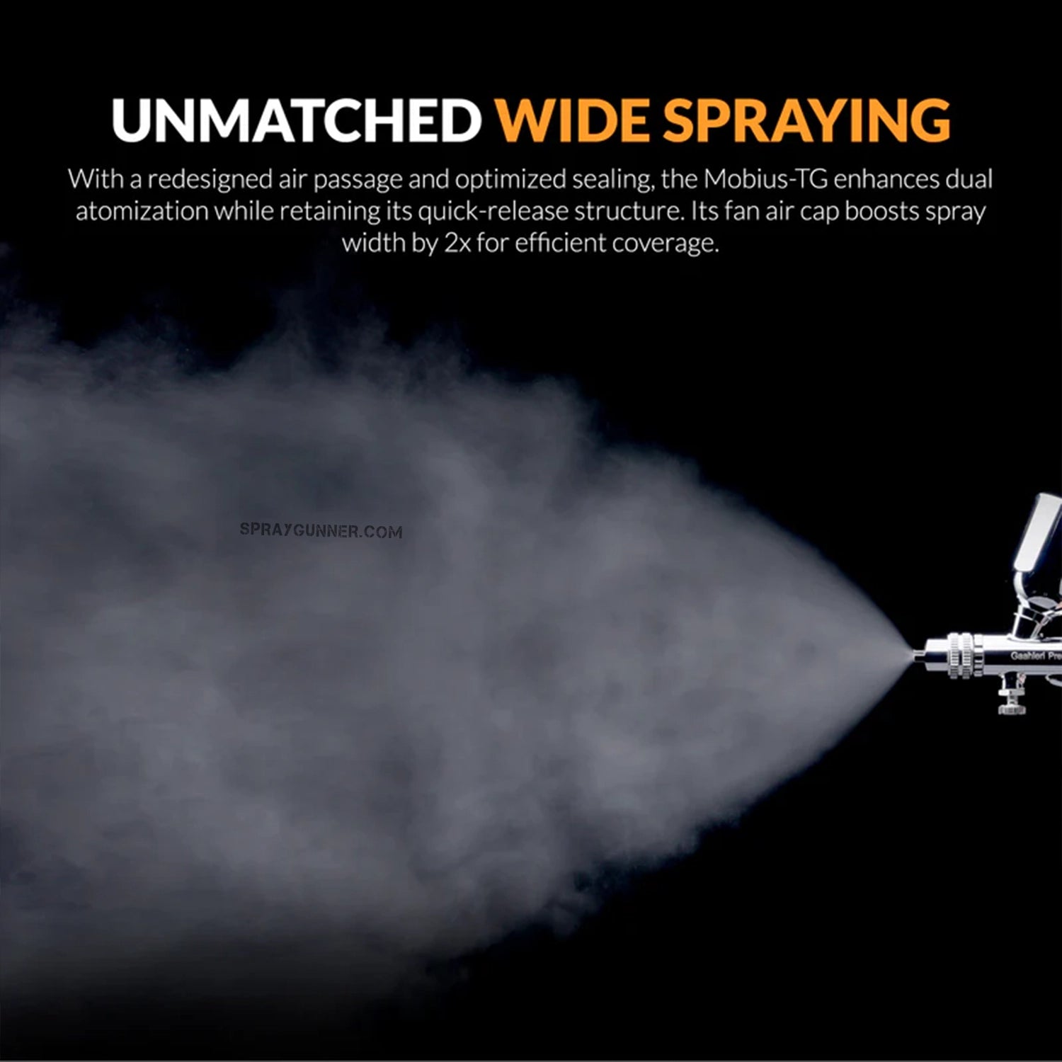 GAAHLERI Premium Series GHPM-Mobius TG Airbrush - Urbanlystore