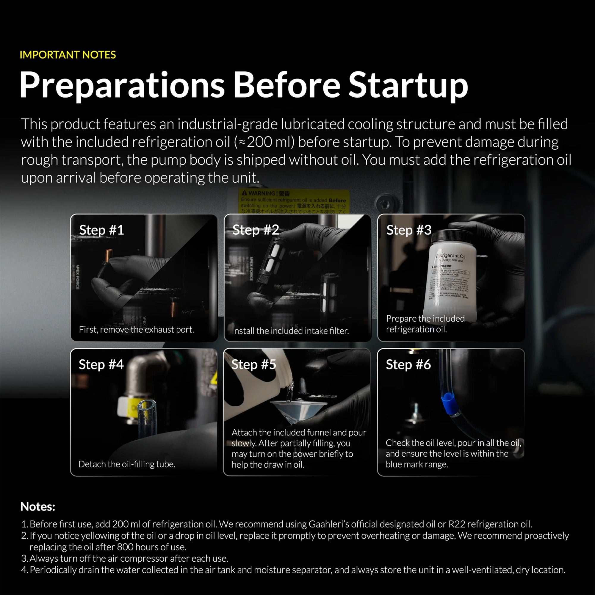 GAAHLERI Apex Force Series GTX-778 Air Compressor