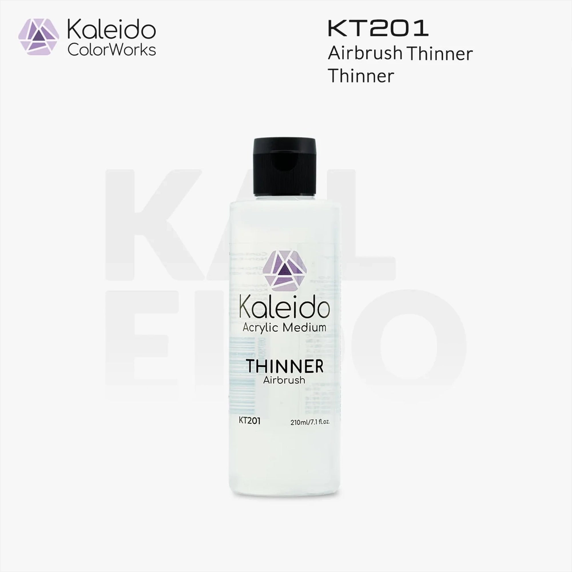 GAAHLERI Kaleido ColorWorks Water-Based Paint KT201 Airbrush Thinner 210ml