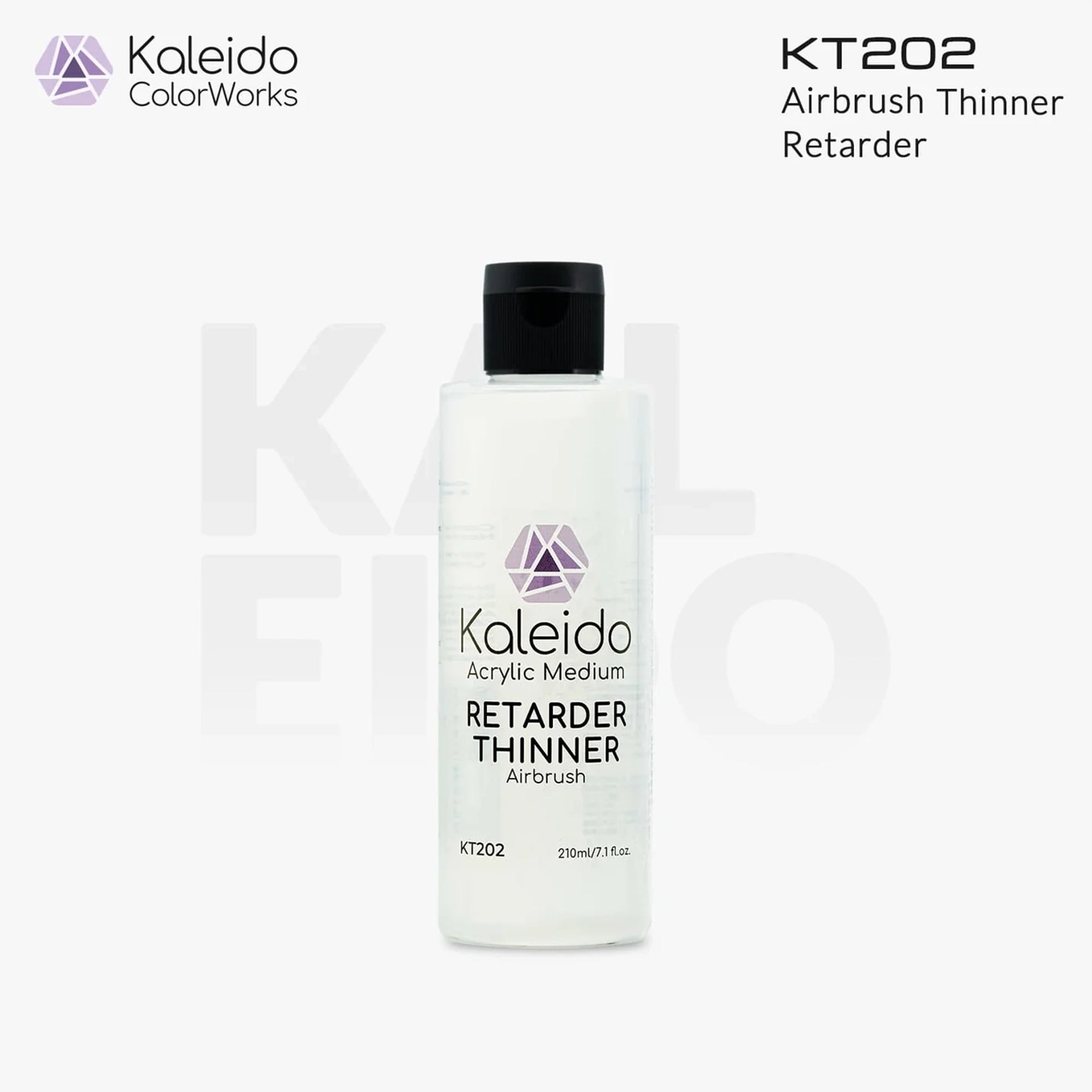 GAAHLERI Kaleido ColorWorks Water-Based Paint KT202 Airbrush Retarder Thinner 210ml