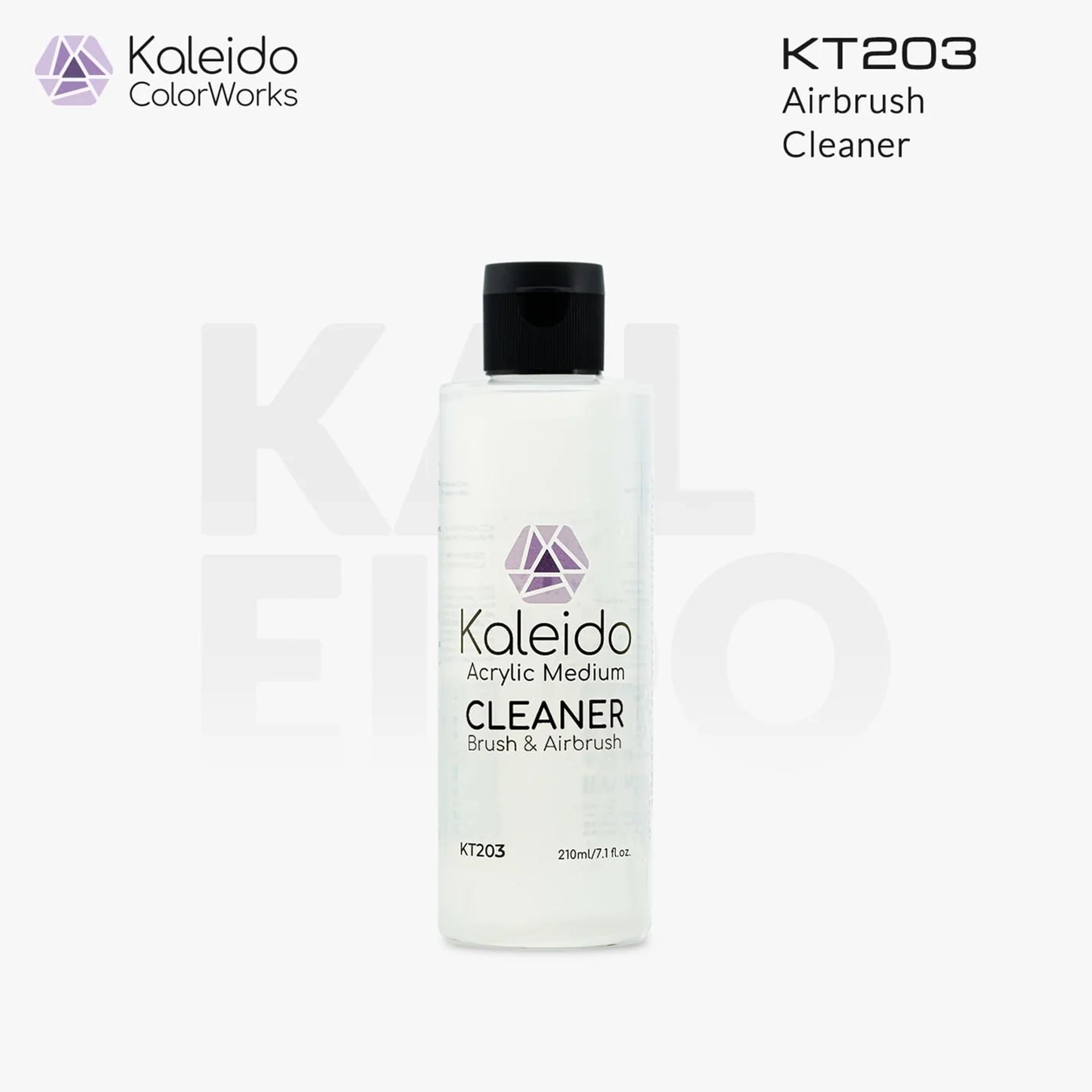 GAAHLERI Kaleido ColorWorks Water-Based Paint KT203 Airbrush Cleaner 210ml