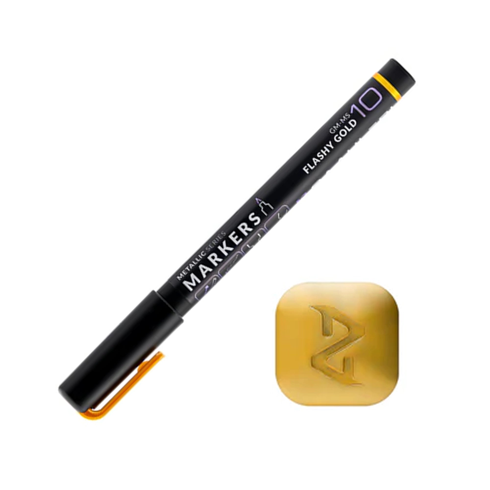 GAAHLERI Metallic Series Markers Flashy Gold