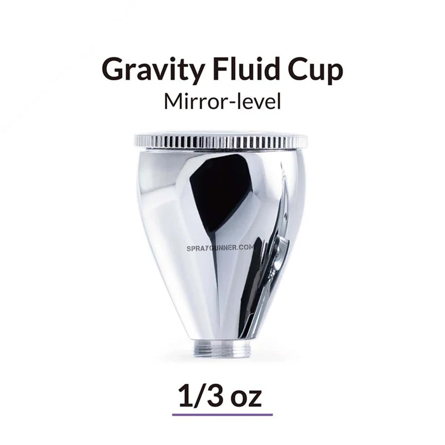 GAAHLERI Airbrush Mirror Level Cup 1/3 OZ - Urbanlystore