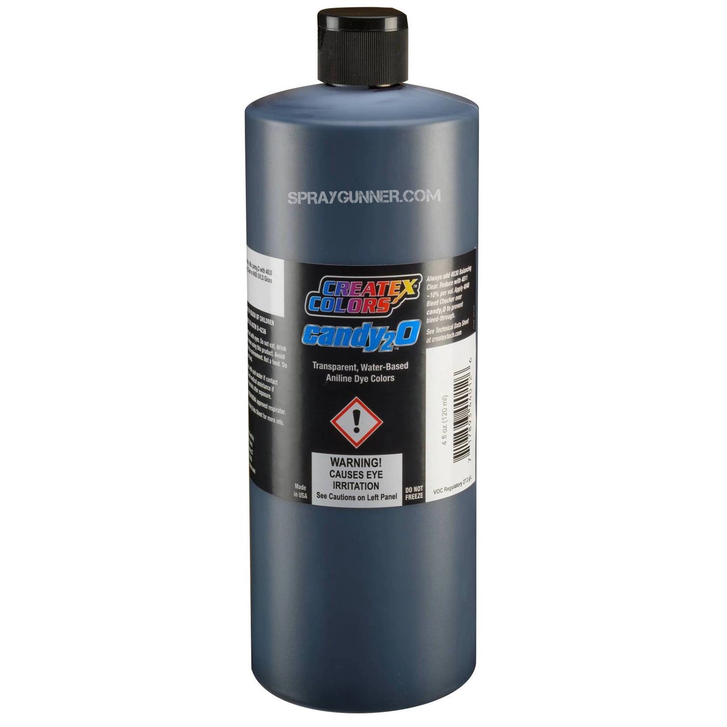 Createx Colors candy2o: Black (4664) - Urbanlystore