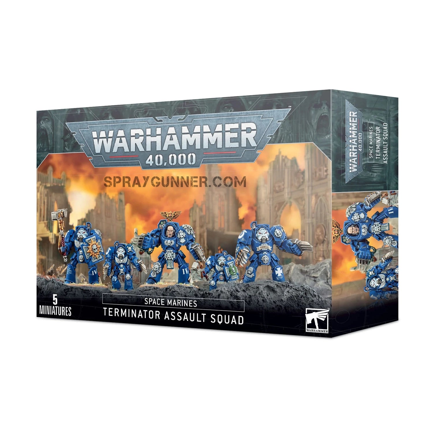 Warhammer 40K Space Marines - Terminator Assault Squad - Urbanlystore