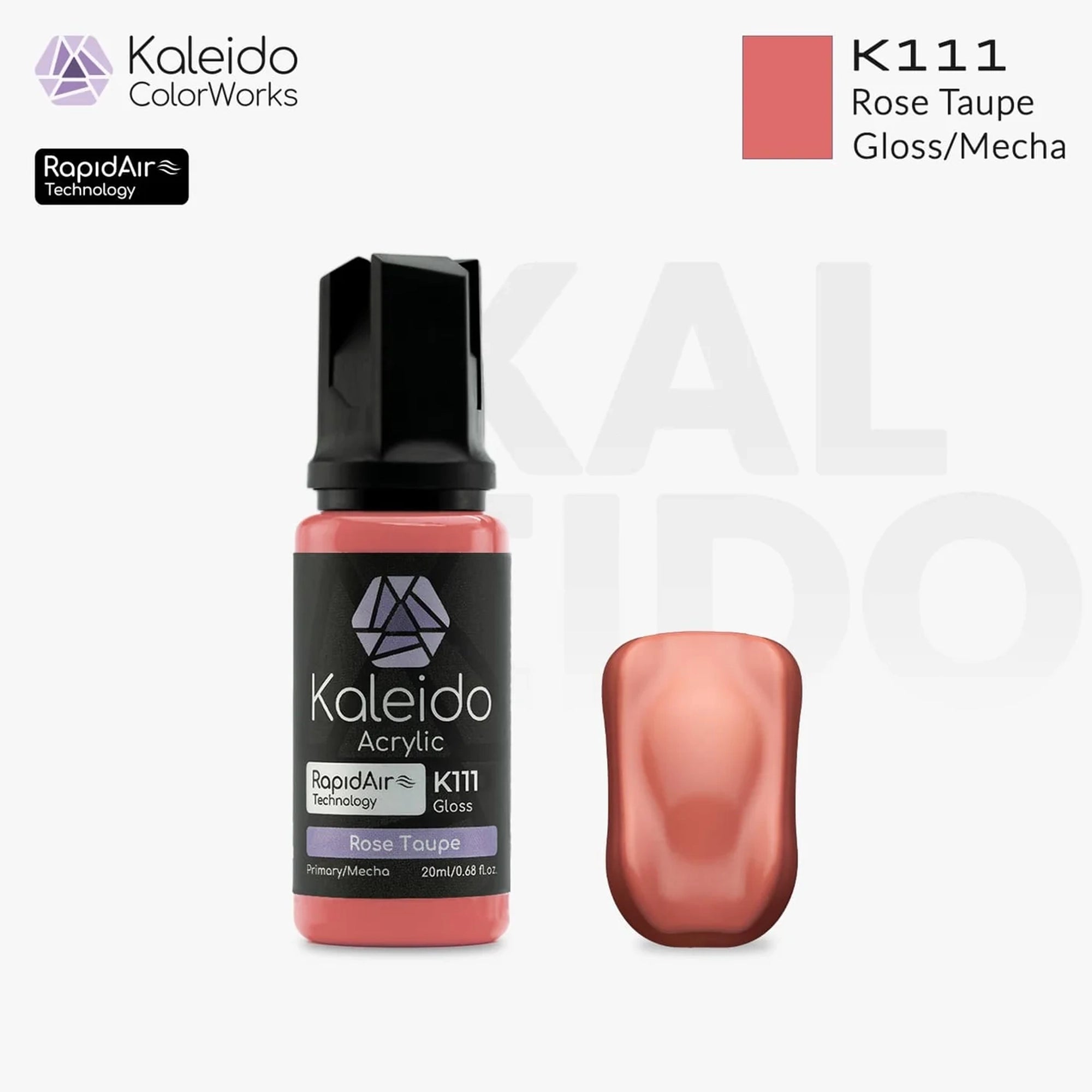 GAAHLERI Kaleido ColorWorks Water-Based Paint K111 Rose Taupe 20ml