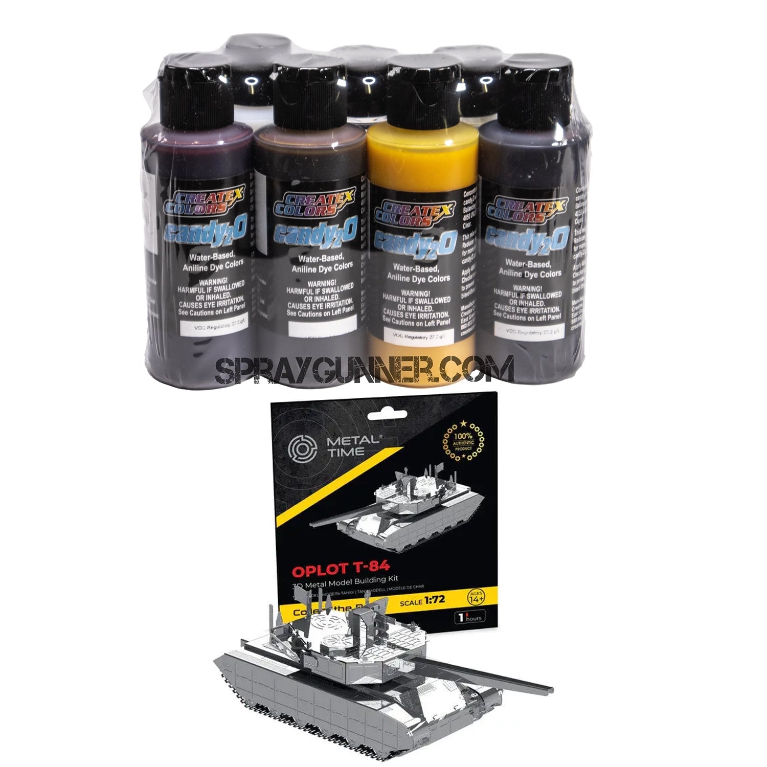 Createx Colors candy2o Real Fire Paint Set - Urbanlystore