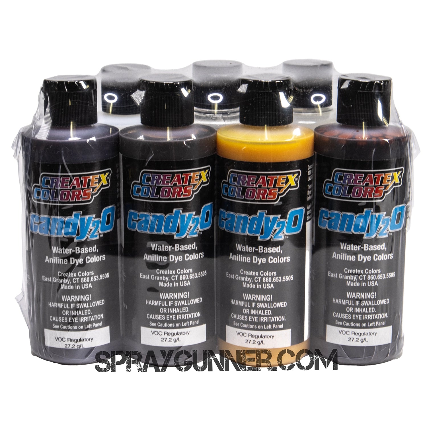 Createx candy2o colors Real Fire Set 4oz - Urbanlystore