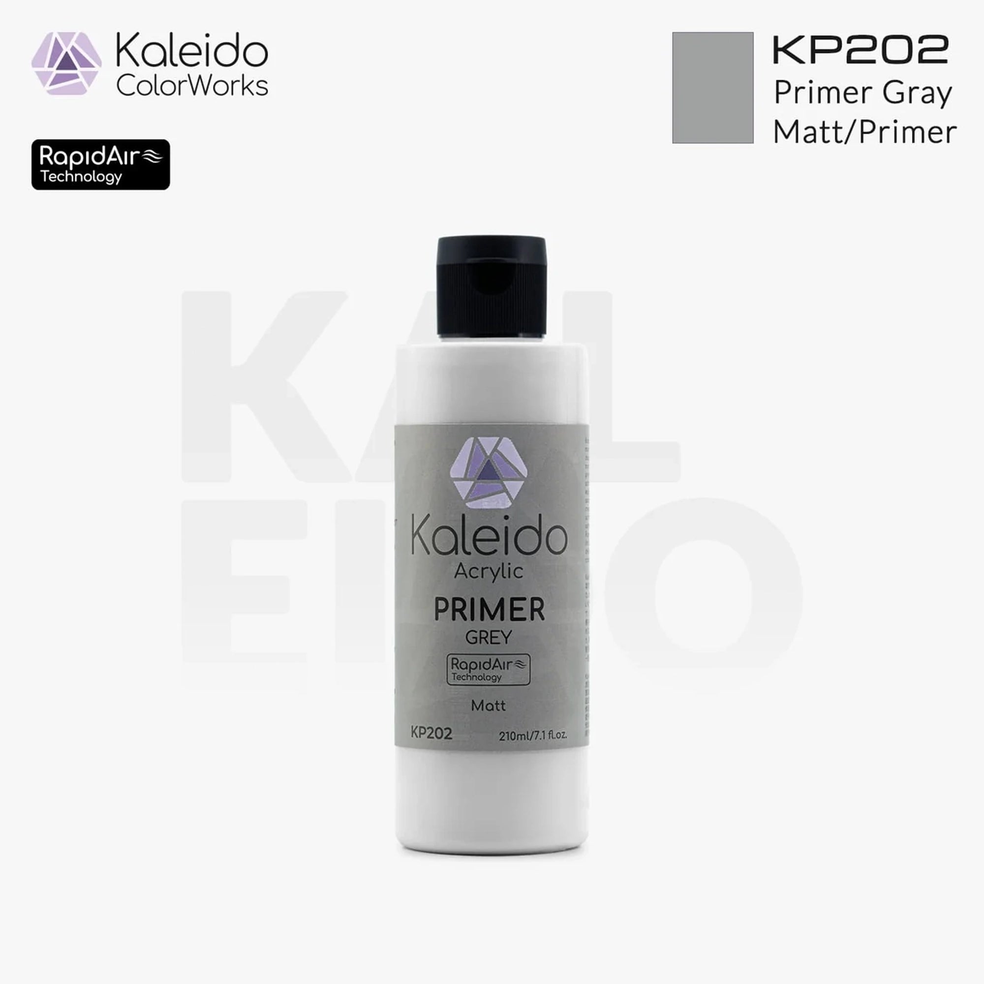 GAAHLERI Kaleido ColorWorks Water-Based Paint KP202 Primer Gray 210ml