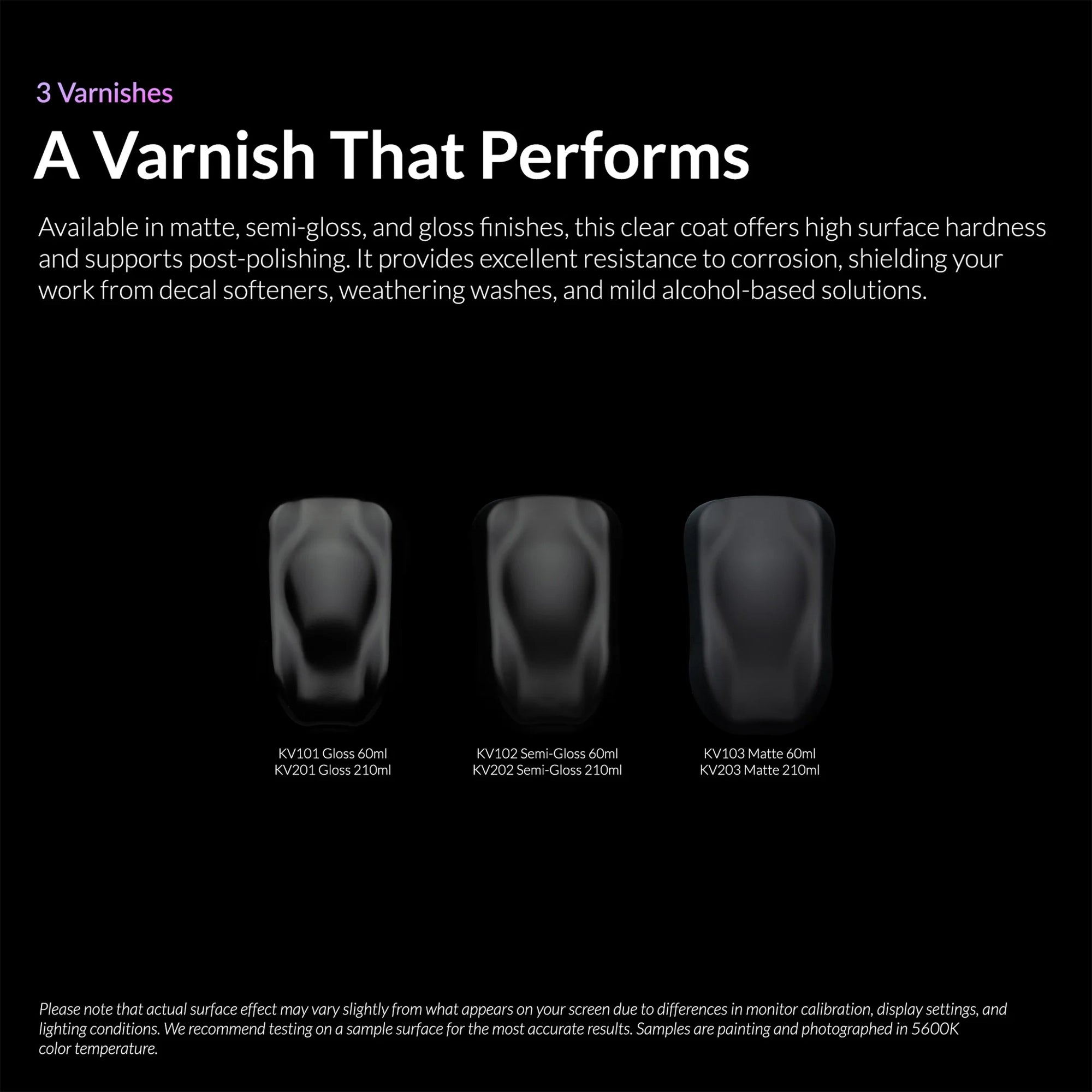 GAAHLERI Kaleido ColorWorks Water-Based Paint KV103 Varnish Matt 60ml