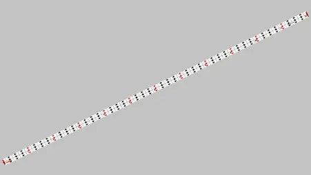 Trulers 1/4″ x 12″, 2 Sheets of 10 trulers