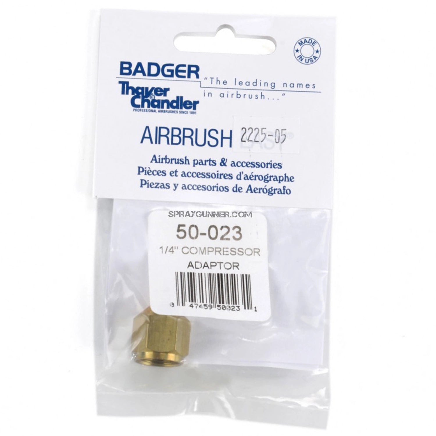 Badger (male) to 1/4" (female) adapter - Urbanlystore