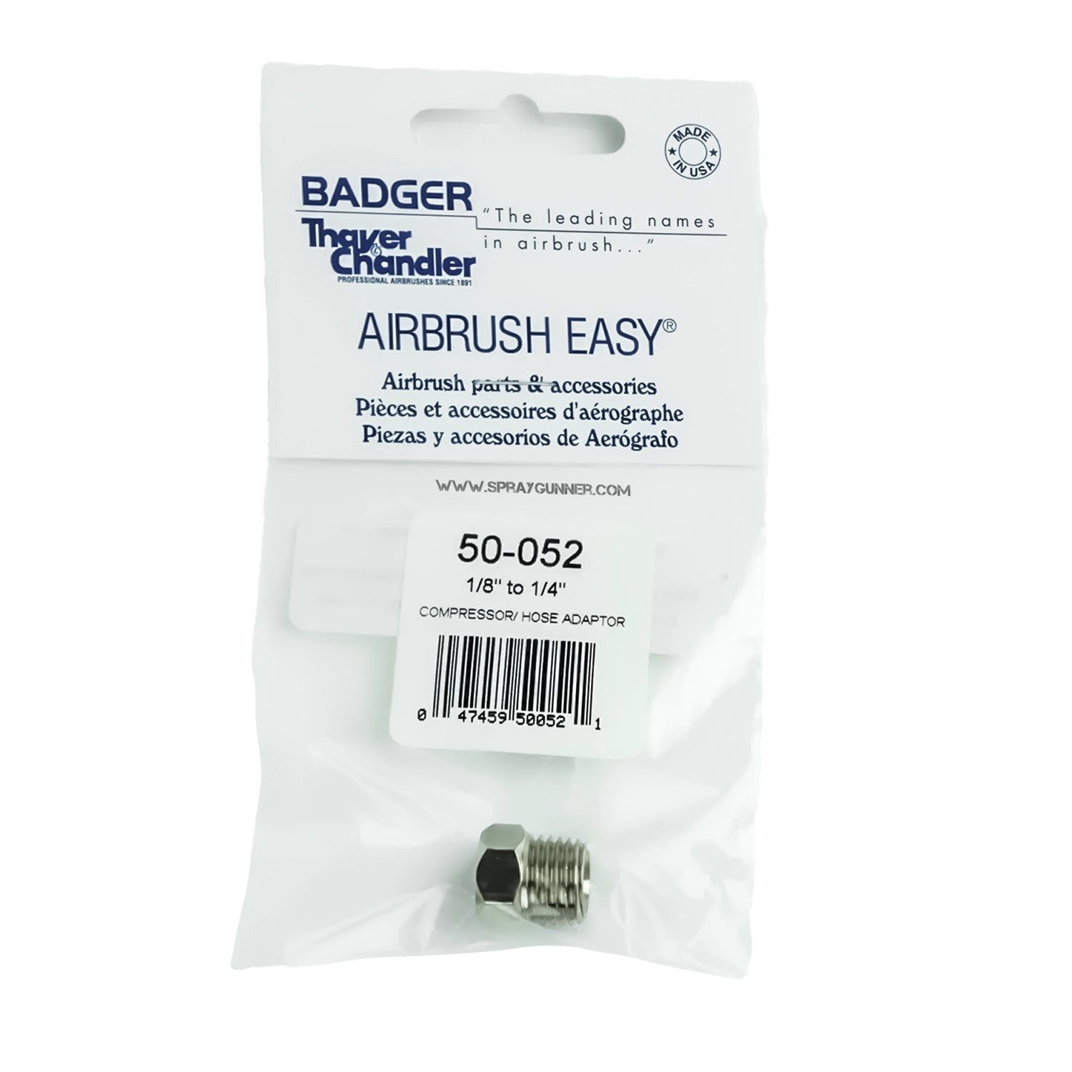 Adapter 1/8" female to 1/4" male - Urbanlystore