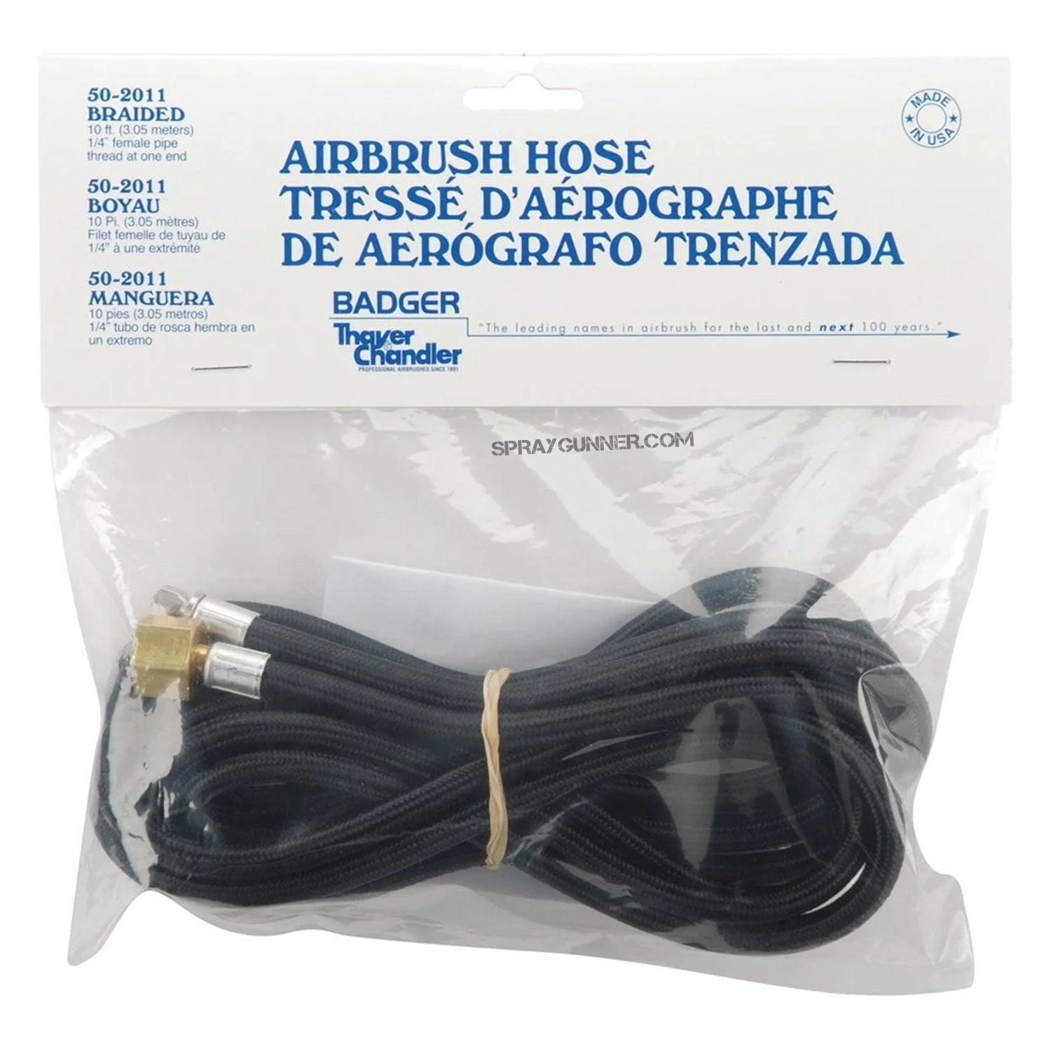 Badger Air-Brush Company 10-Feet Braided Air Hose - Urbanlystore