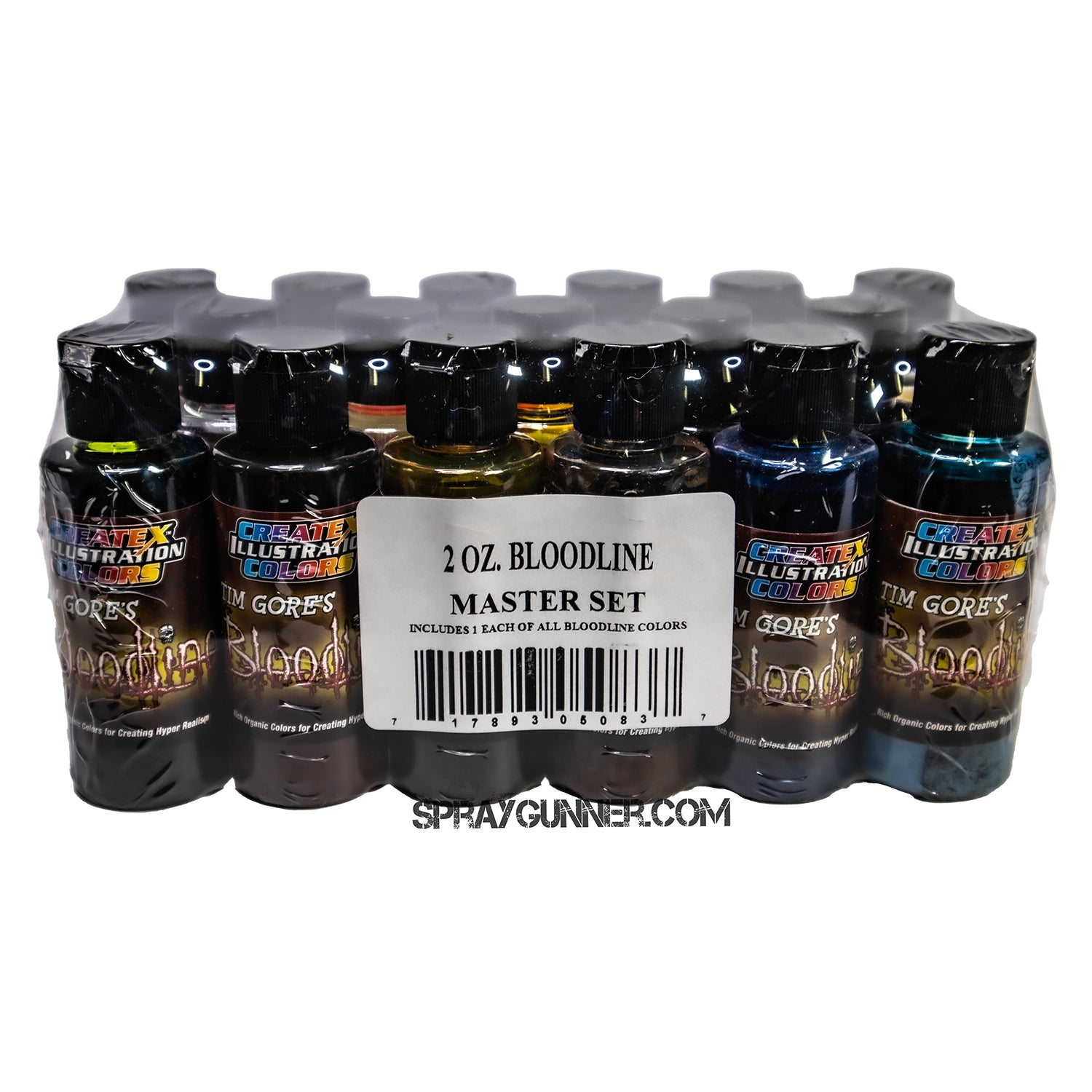 Createx Illustration Bloodline Master Set 2oz - Urbanlystore